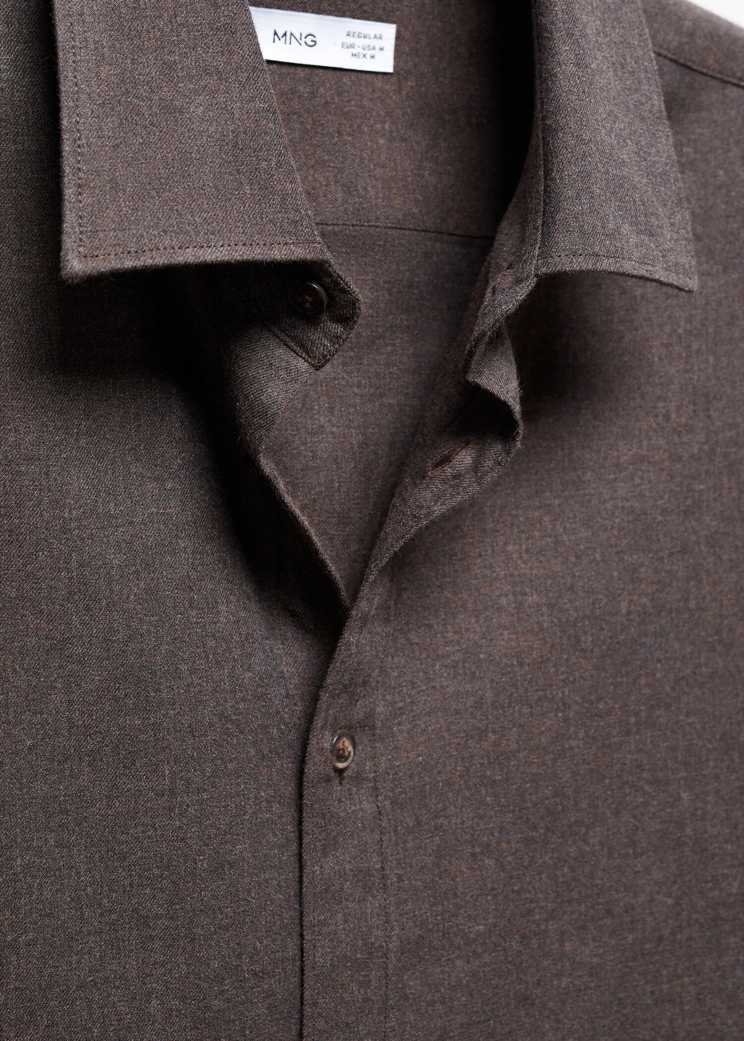 100% cotton fil-a-fil shirt - Details of the article 8