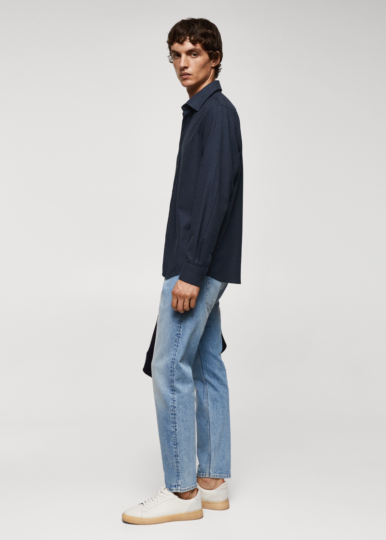 100% cotton fil-a-fil shirt - Details of the article 2