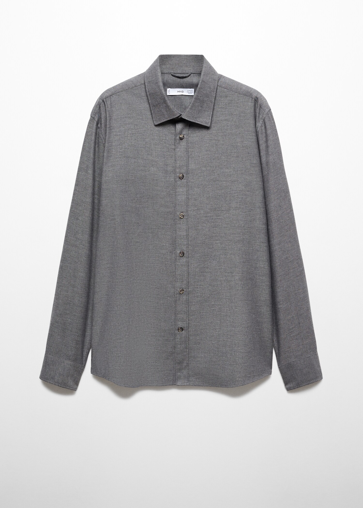 100% cotton fil-a-fil shirt - Article without model