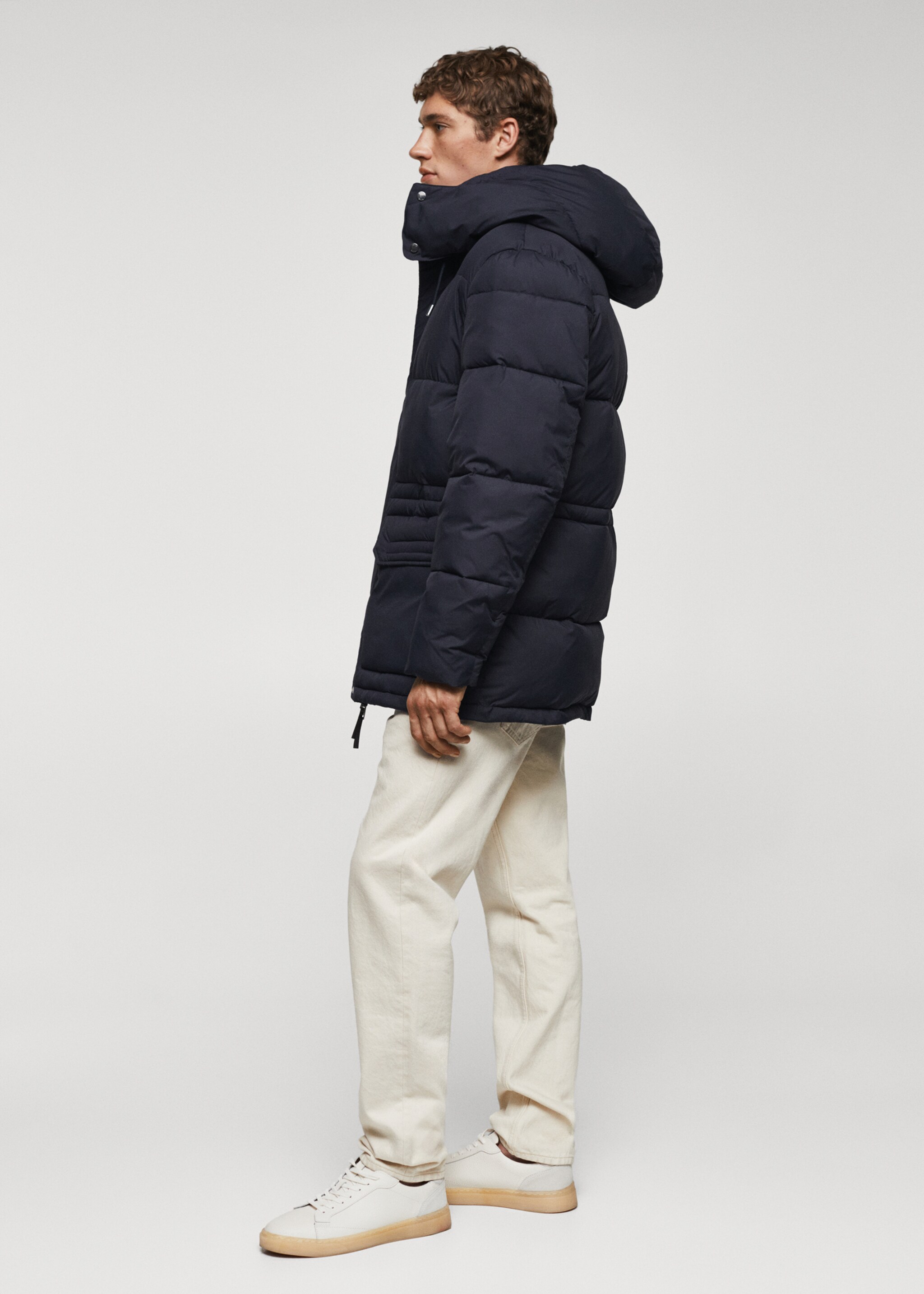 Water-repellent quilted parka - Details of the article 2