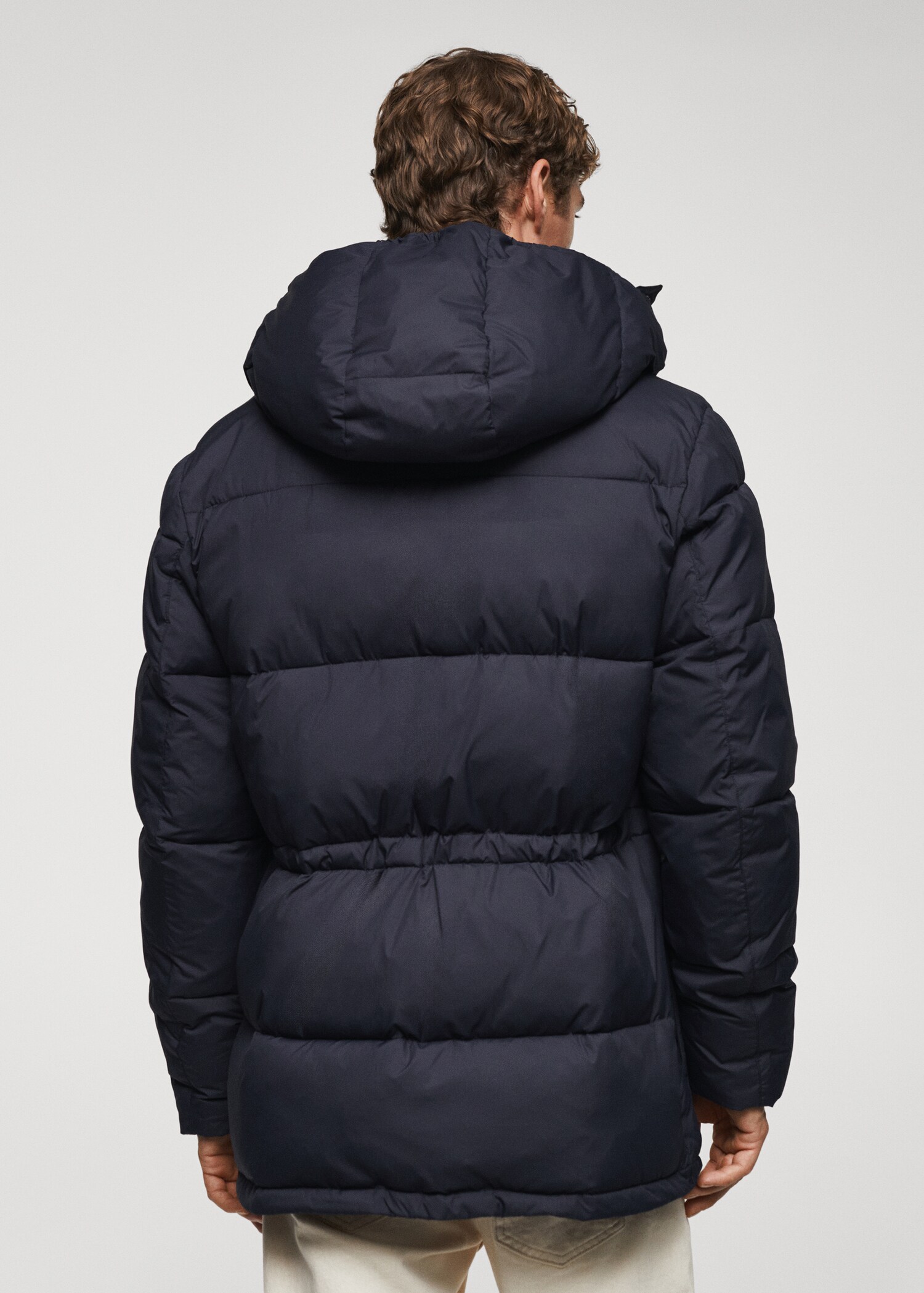 Parka acolchada water repellent - Reverso del artículo