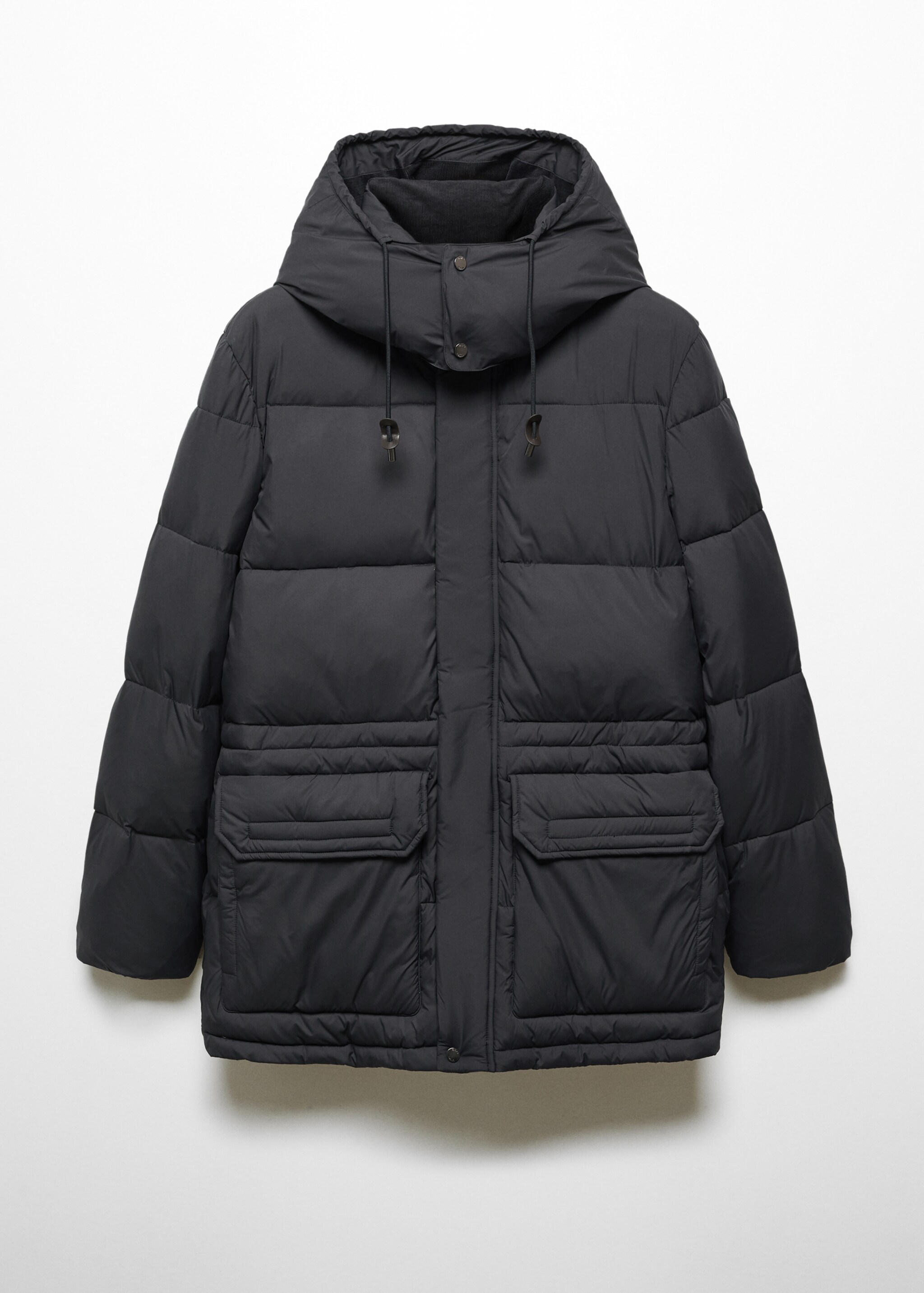 Water repellent párnázott parka - Termék modell nélkül
