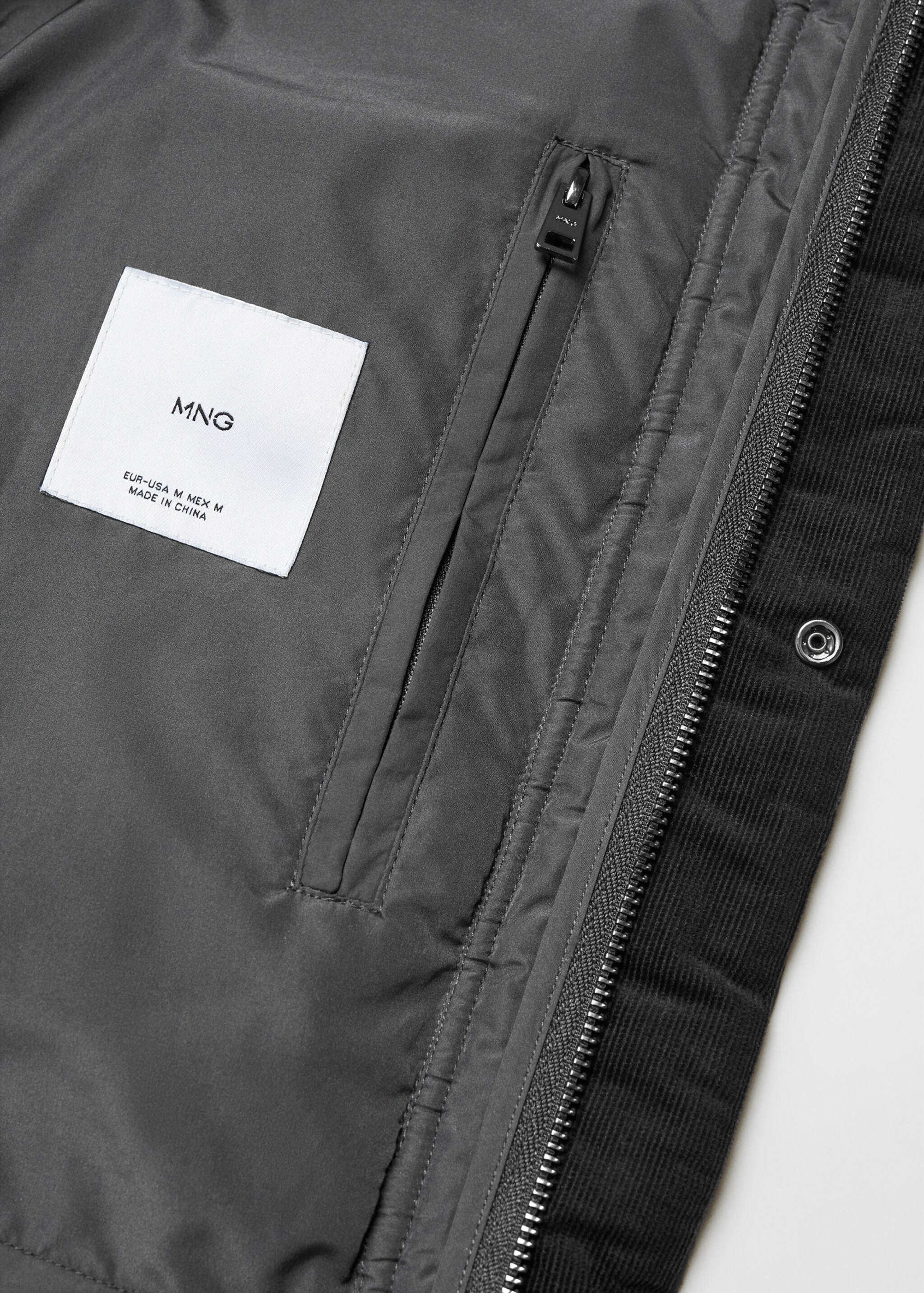 Water repellent párnázott parka - A termék adatai 8