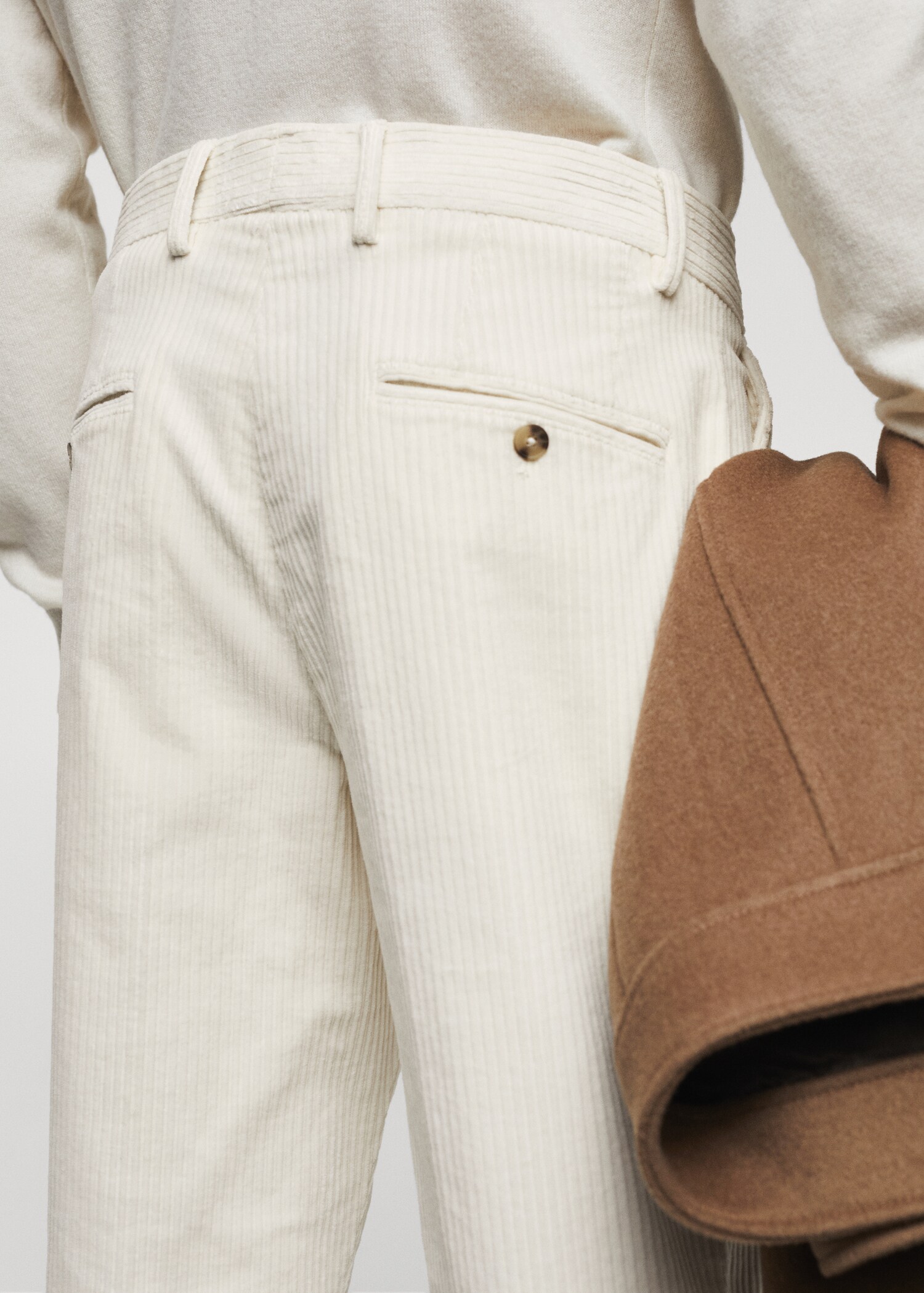 Slim fit-byxa i manchester - Detaljer om artikeln 4