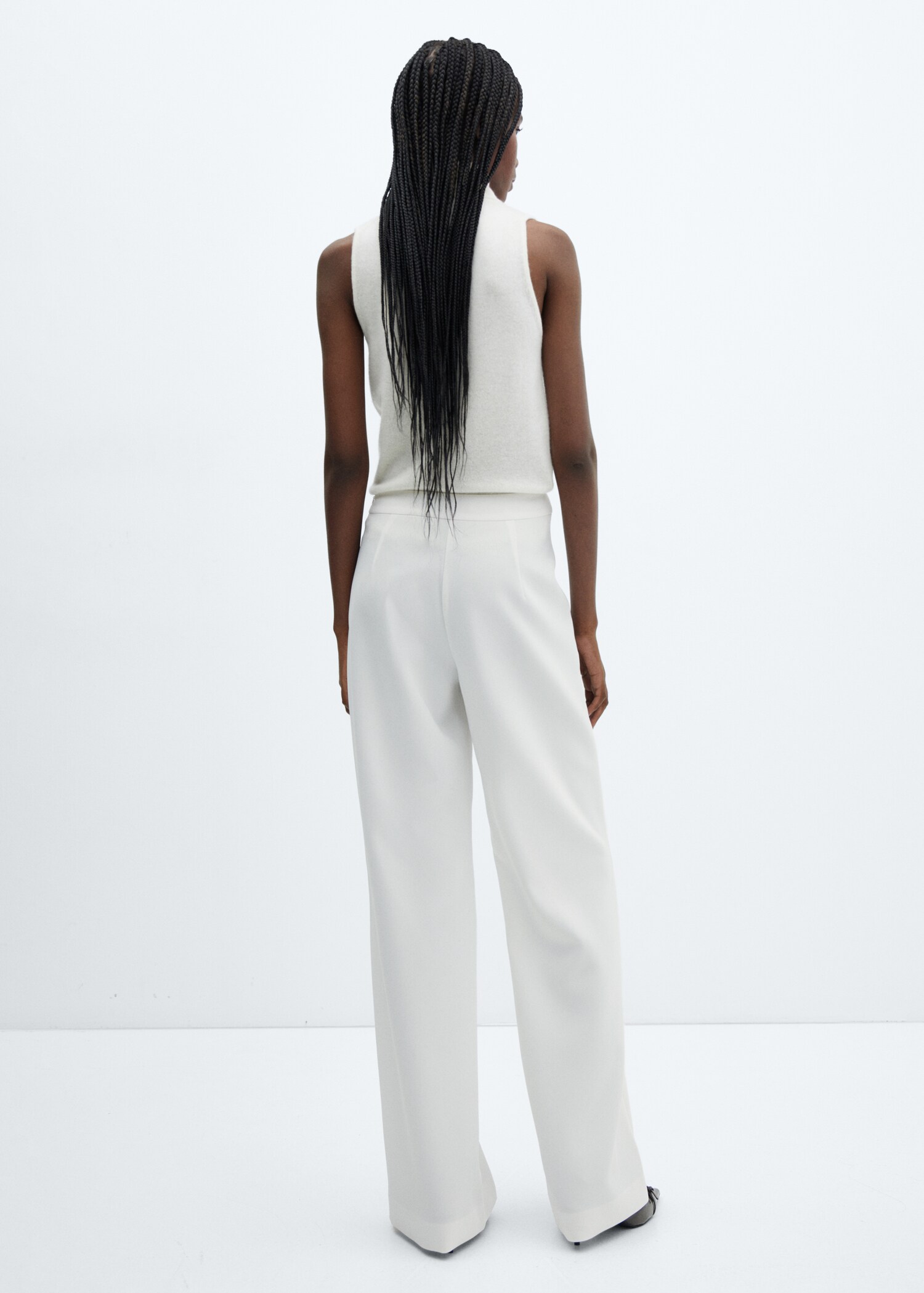 pants with waist button - Reverse of the article