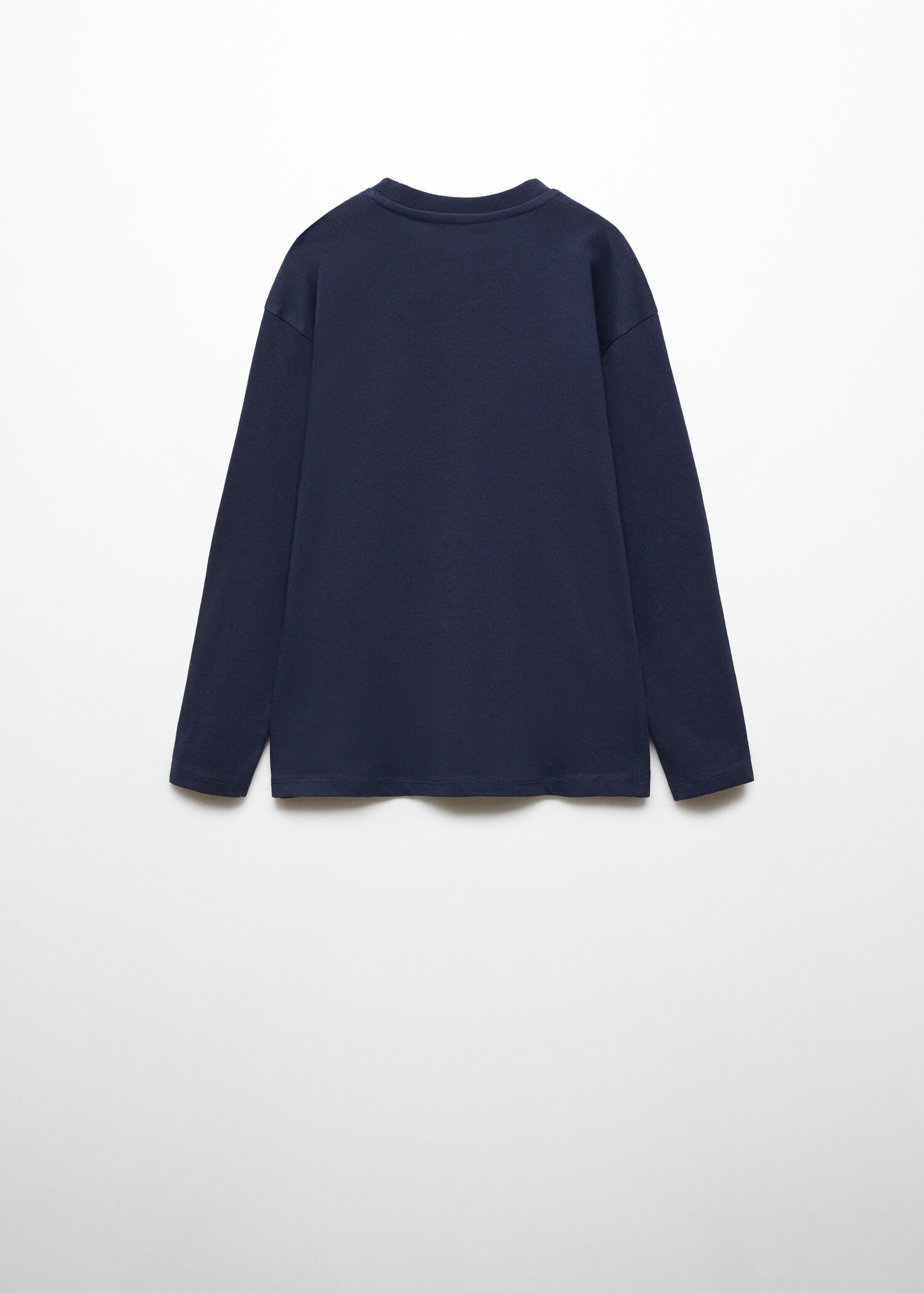 Printed long sleeve t-shirt - Reverse of the article