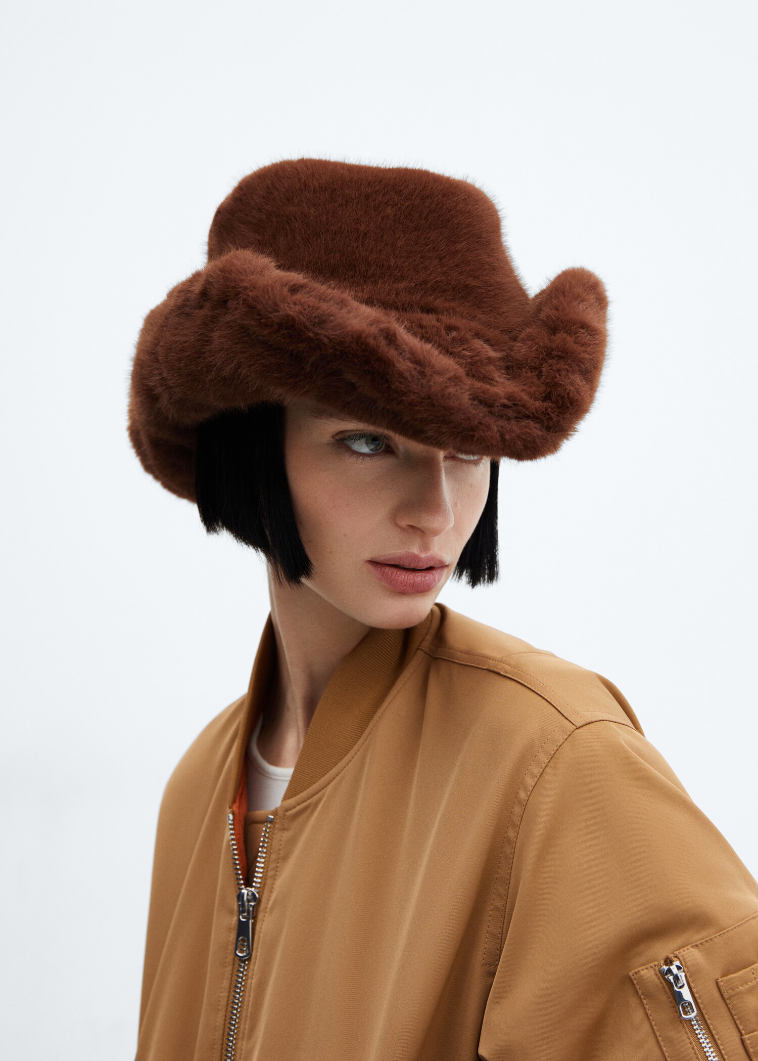 Fur-effect cowboy hat - Details of the article 9