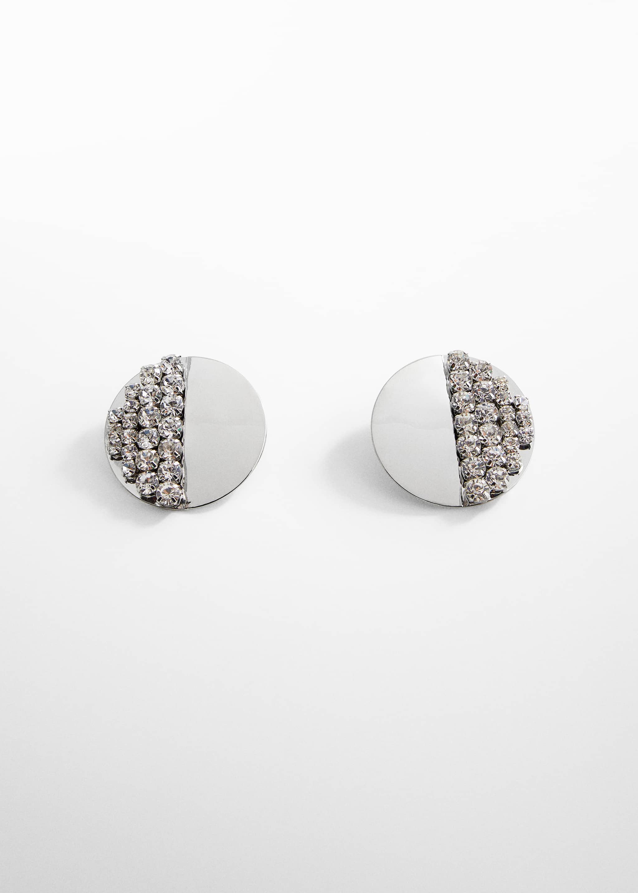 Combined circular-design earring - Article without model