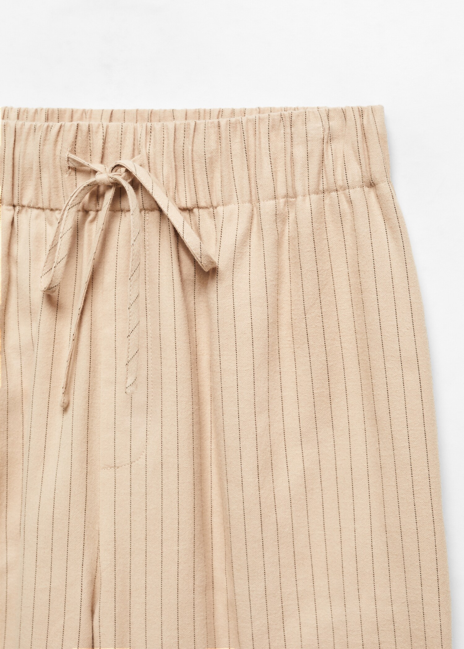 Striped pajama trousers - Details of the article 0
