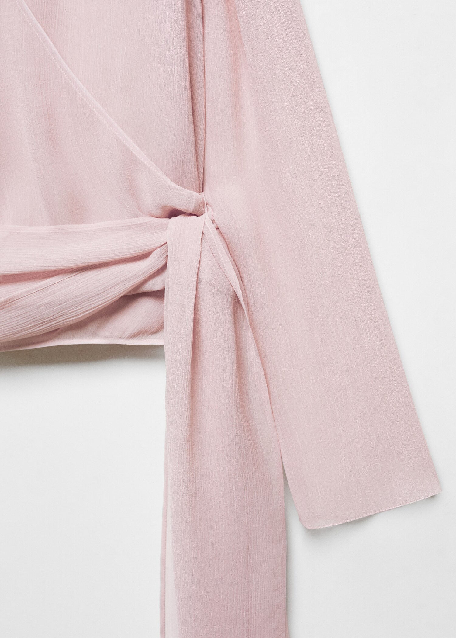 Chiffon wrap blouse - Details of the article 8