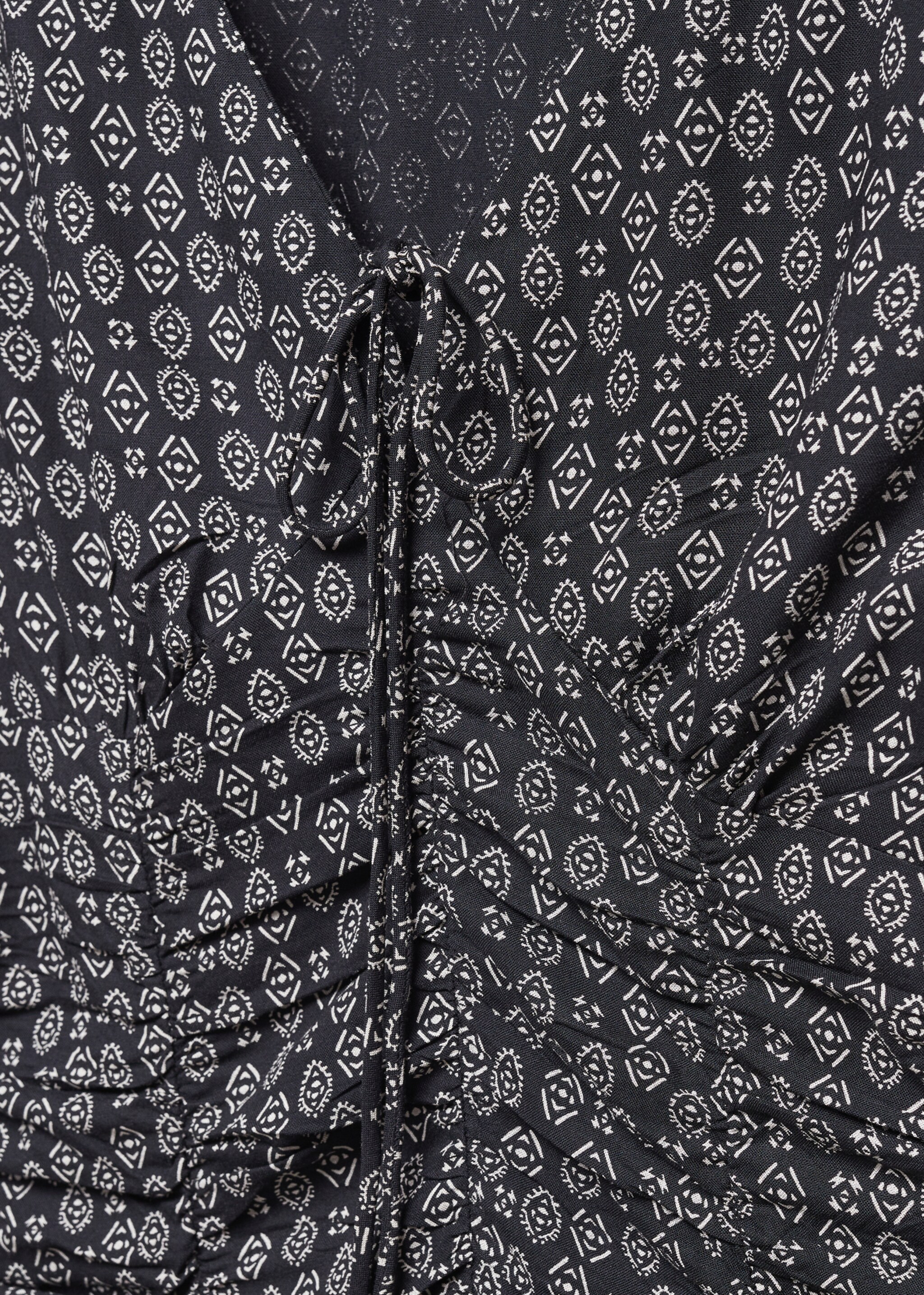 Ruffled printed dress - Details of the article 8