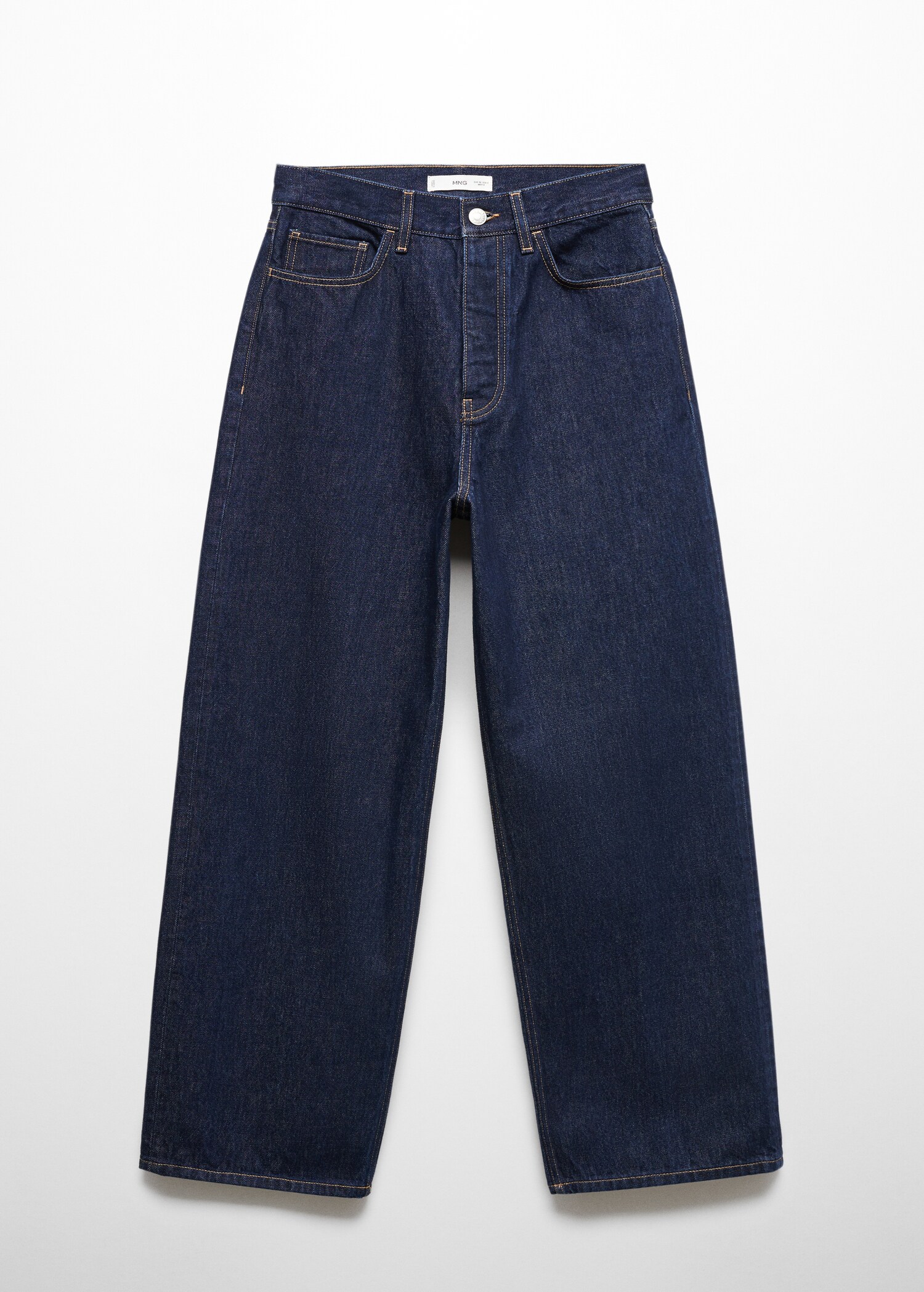 Jeans wideleg tiro medio - Artículo sin modelo