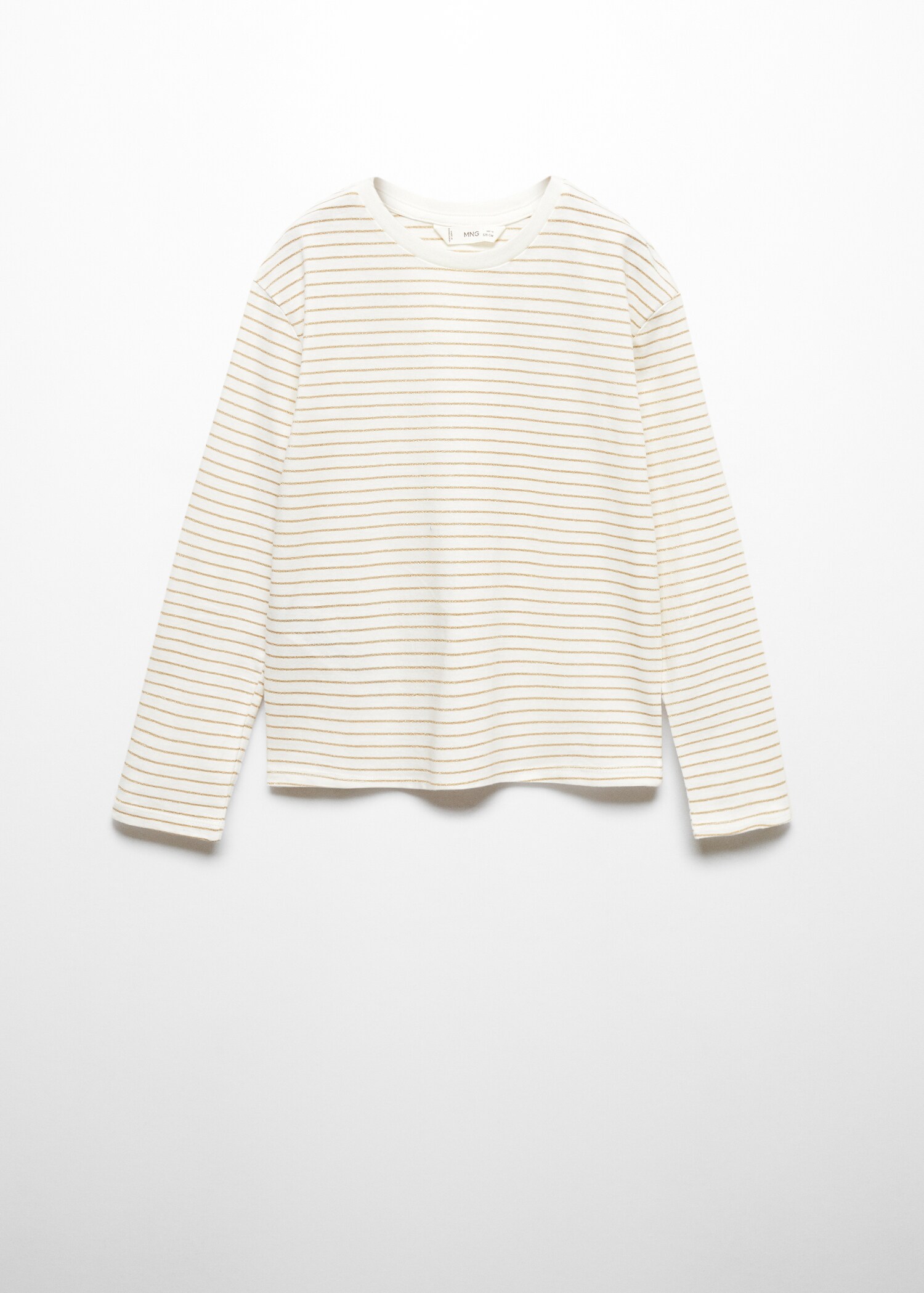 T-shirt manches longues rayures - Article sans modèle