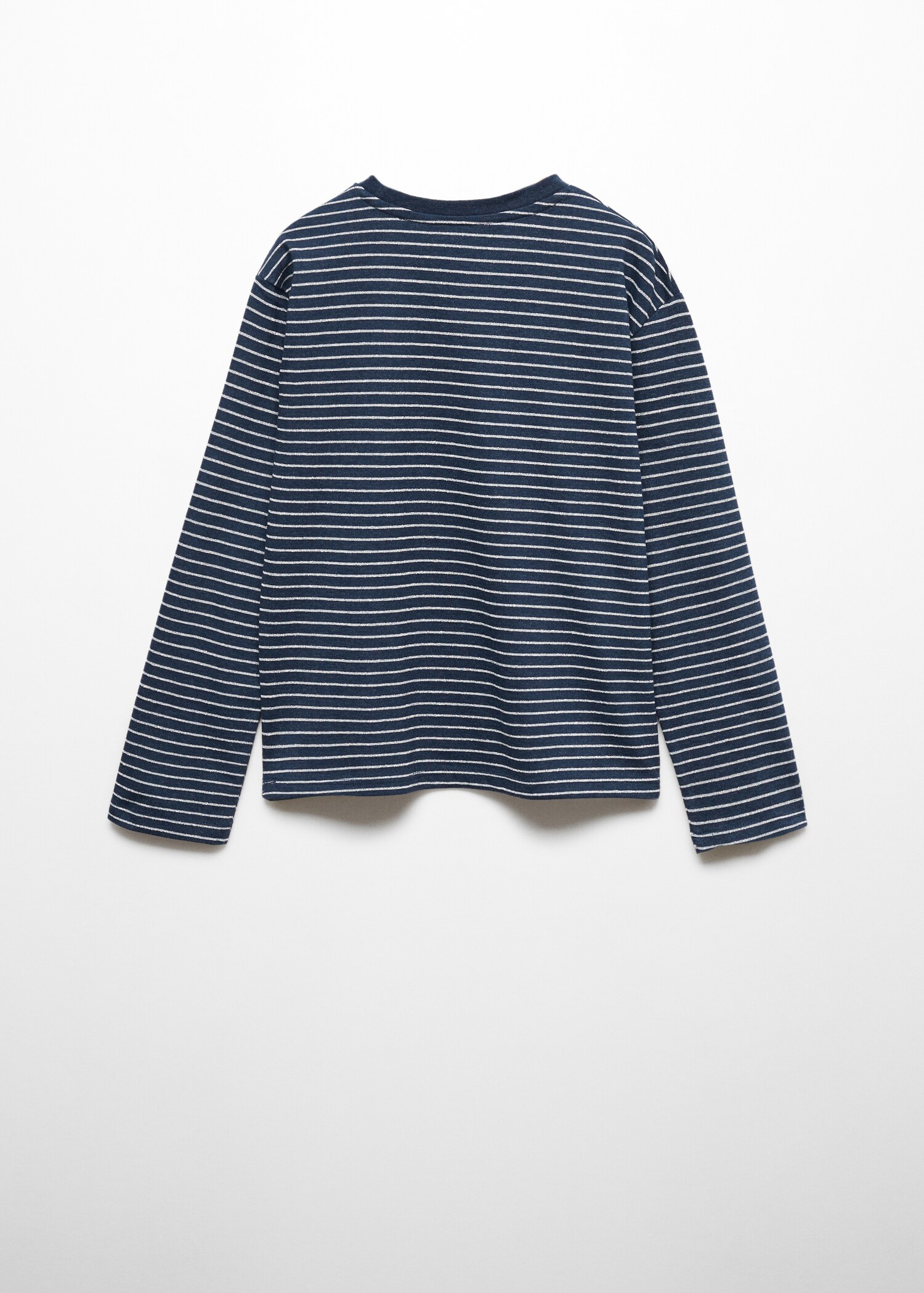 T-shirt manches longues rayures - Verso de l’article