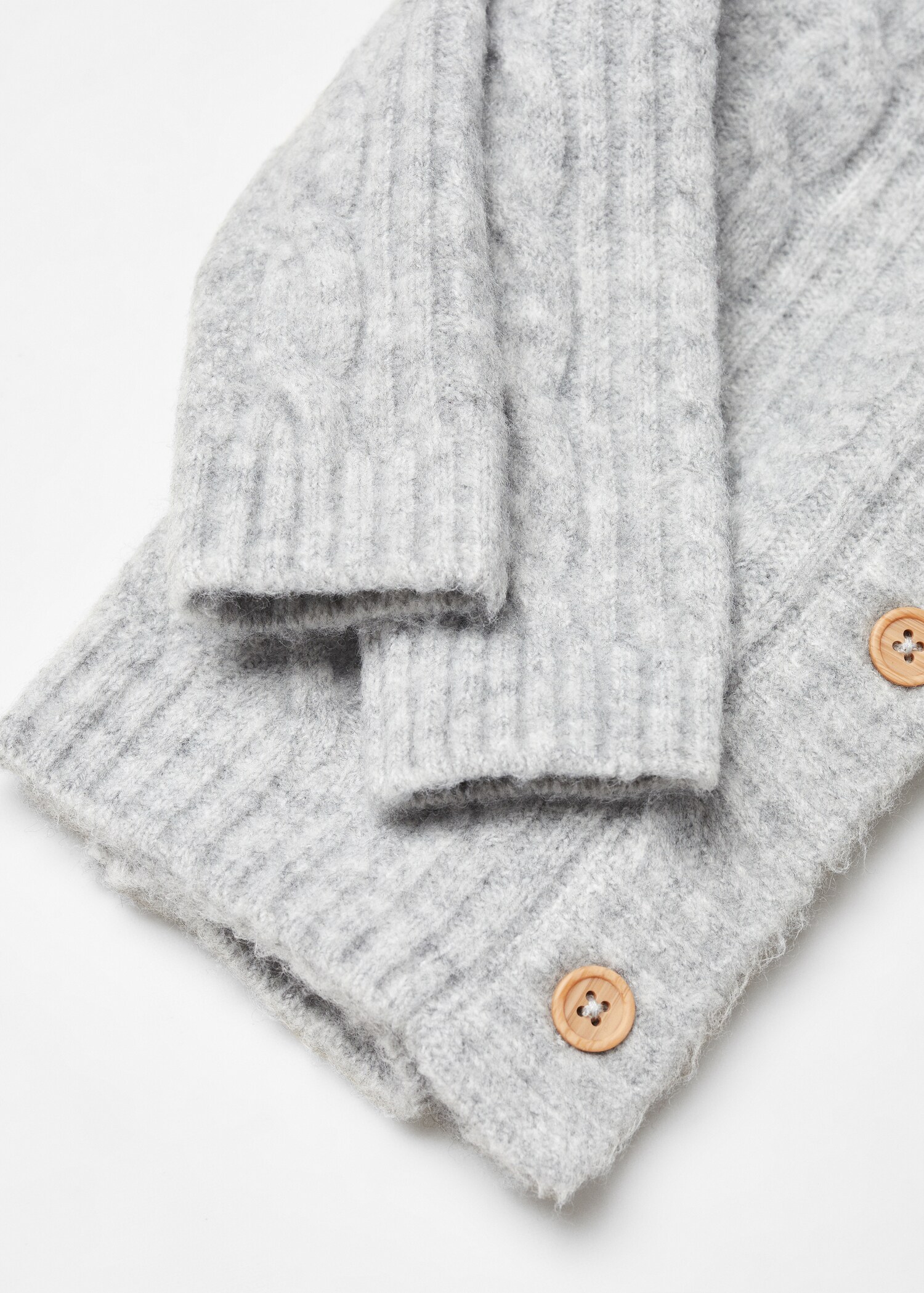 Cardigan maglia intrecciata - Dettaglio dell'articolo 0