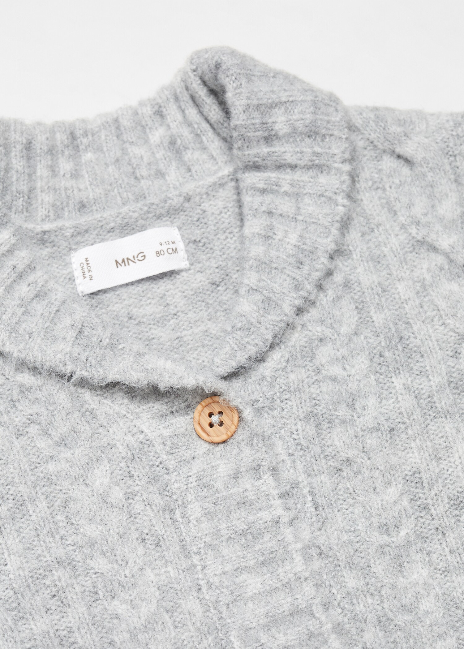 Cardigan maglia intrecciata - Dettaglio dell'articolo 8