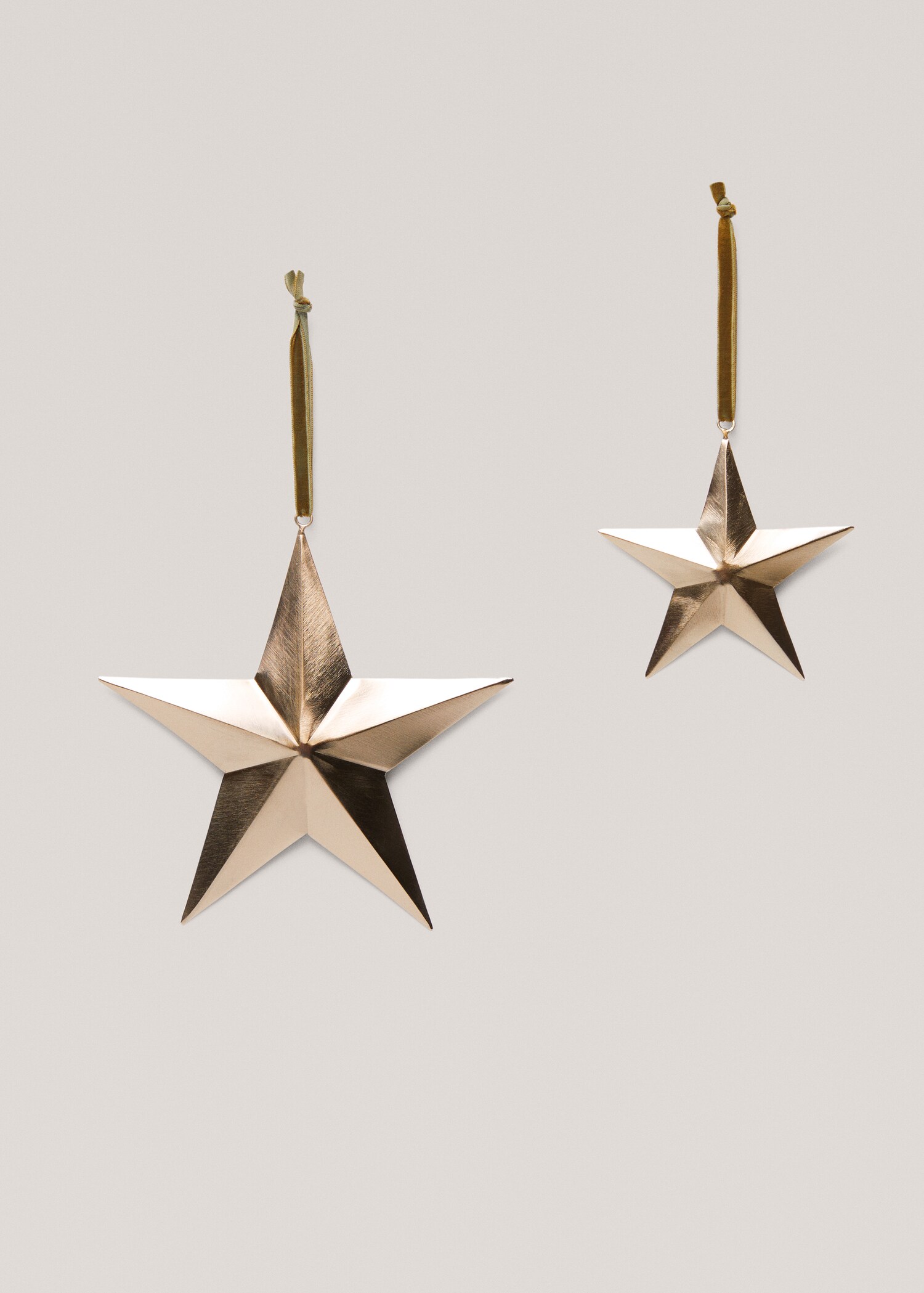 Decorazione natalizia a forma di stella (pack da 2) - Dettaglio dell'articolo 2