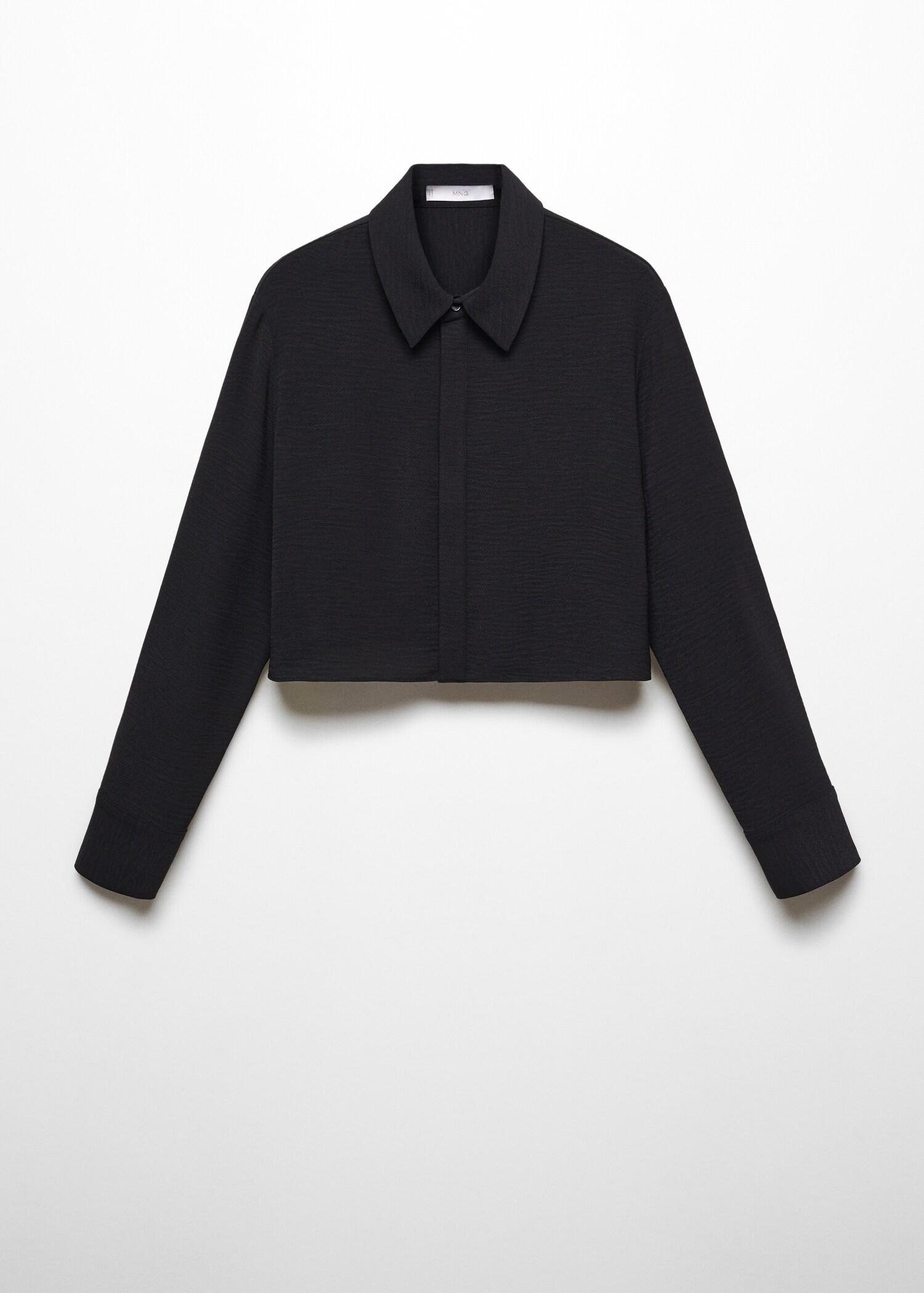 Flowy crop shirt - Article without model