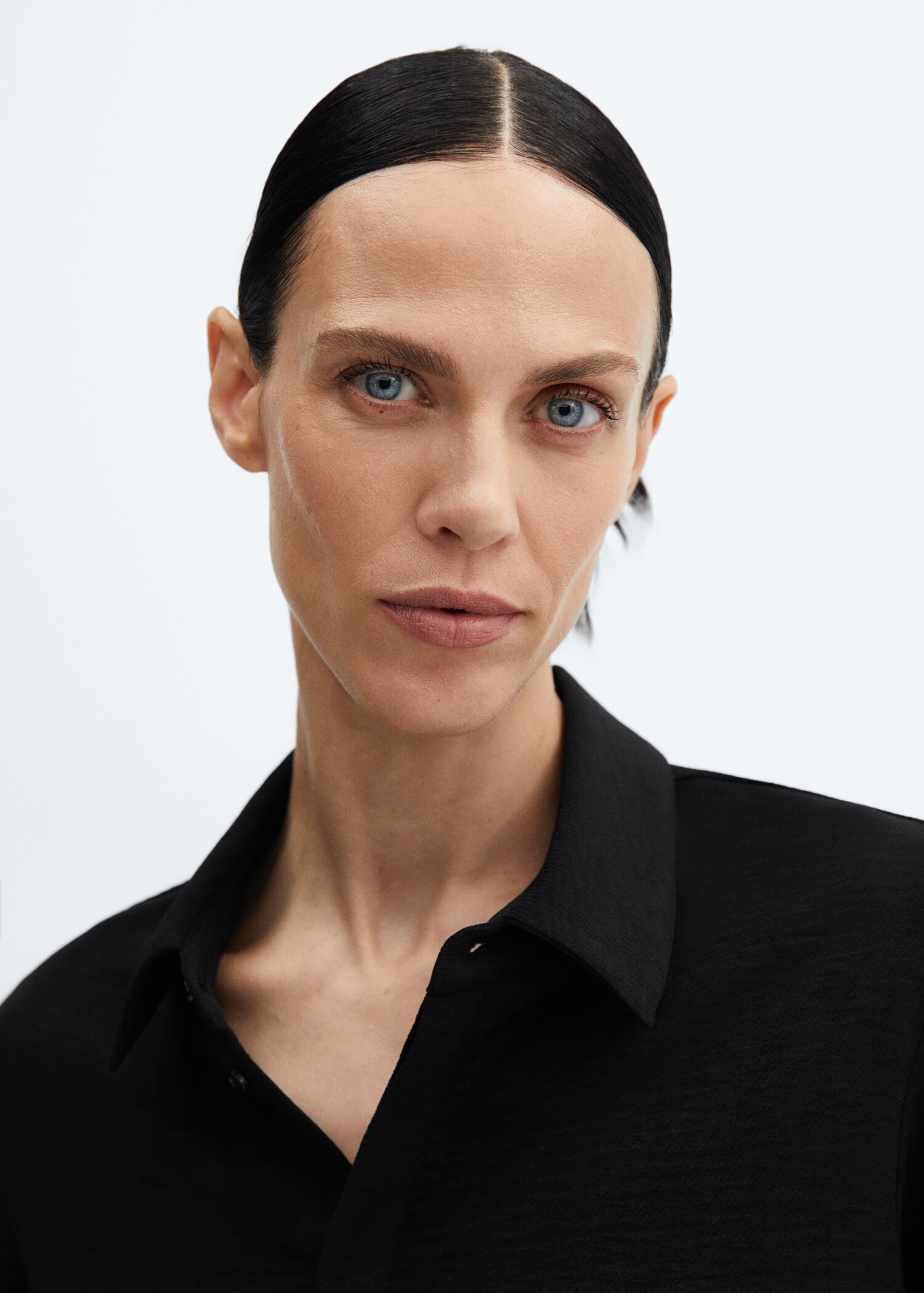 Flowy crop shirt - Details of the article 1
