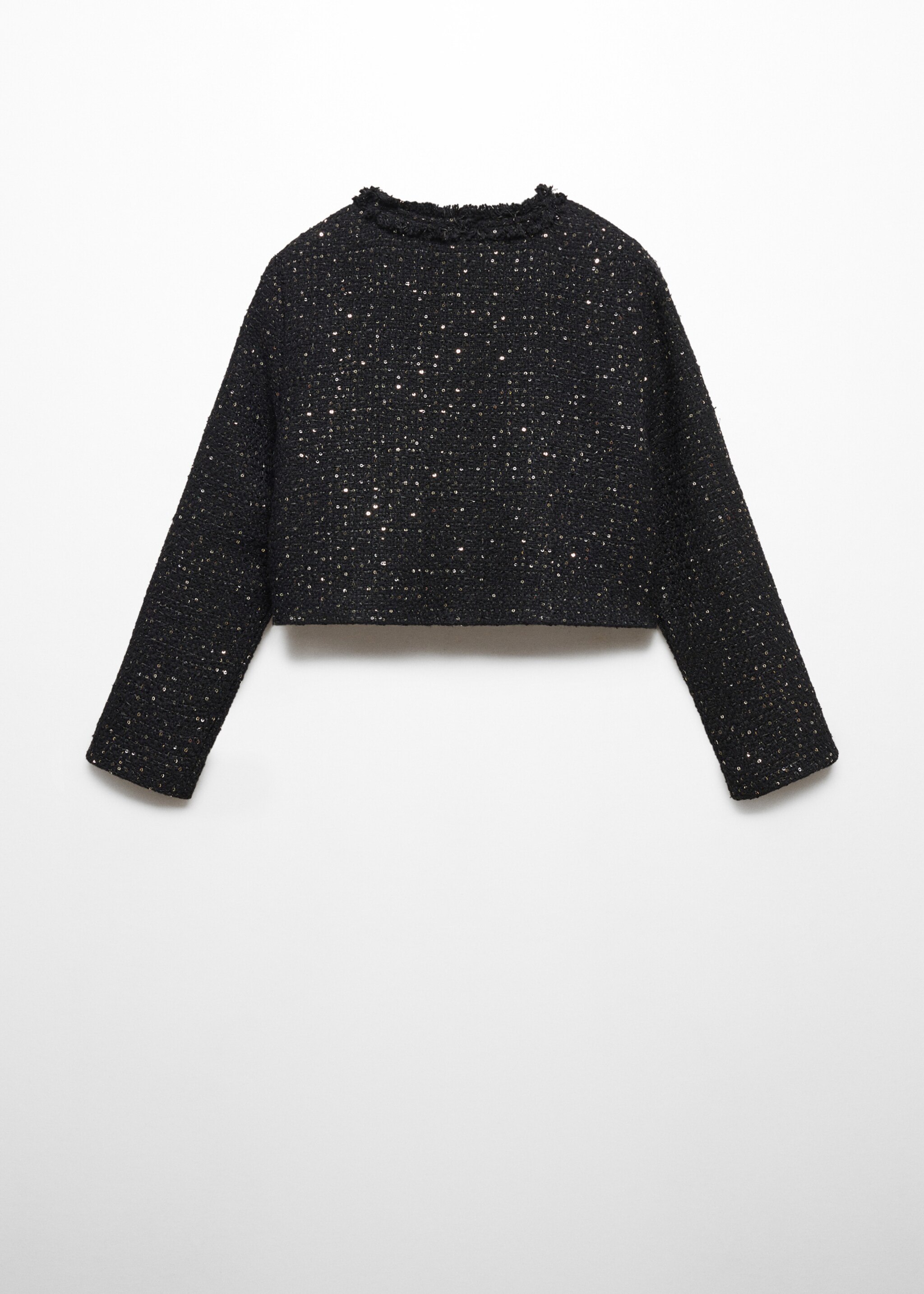 Veste en tweed - Verso de l’article