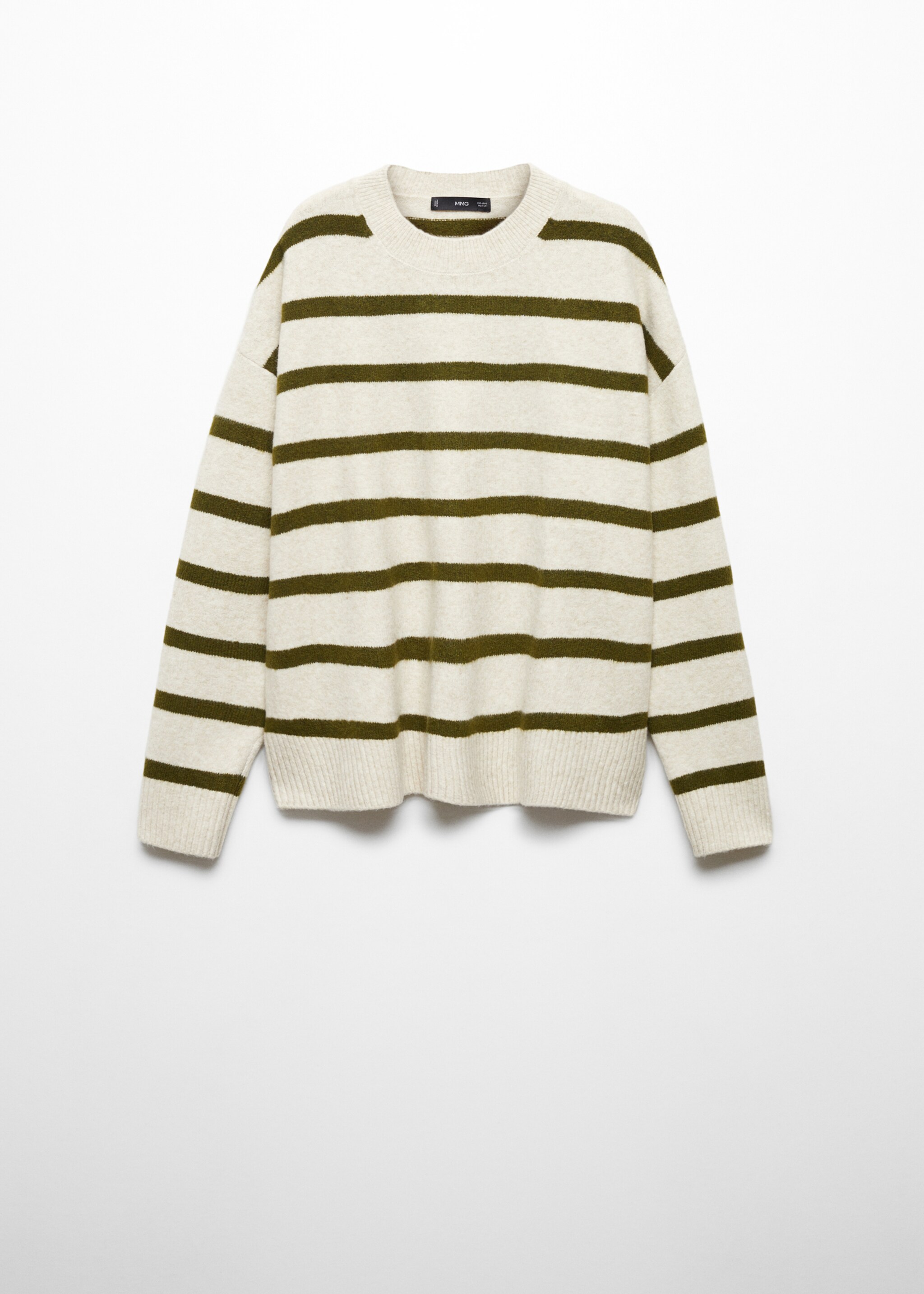 Jersey rayas cuello redondo - Artículo sin modelo