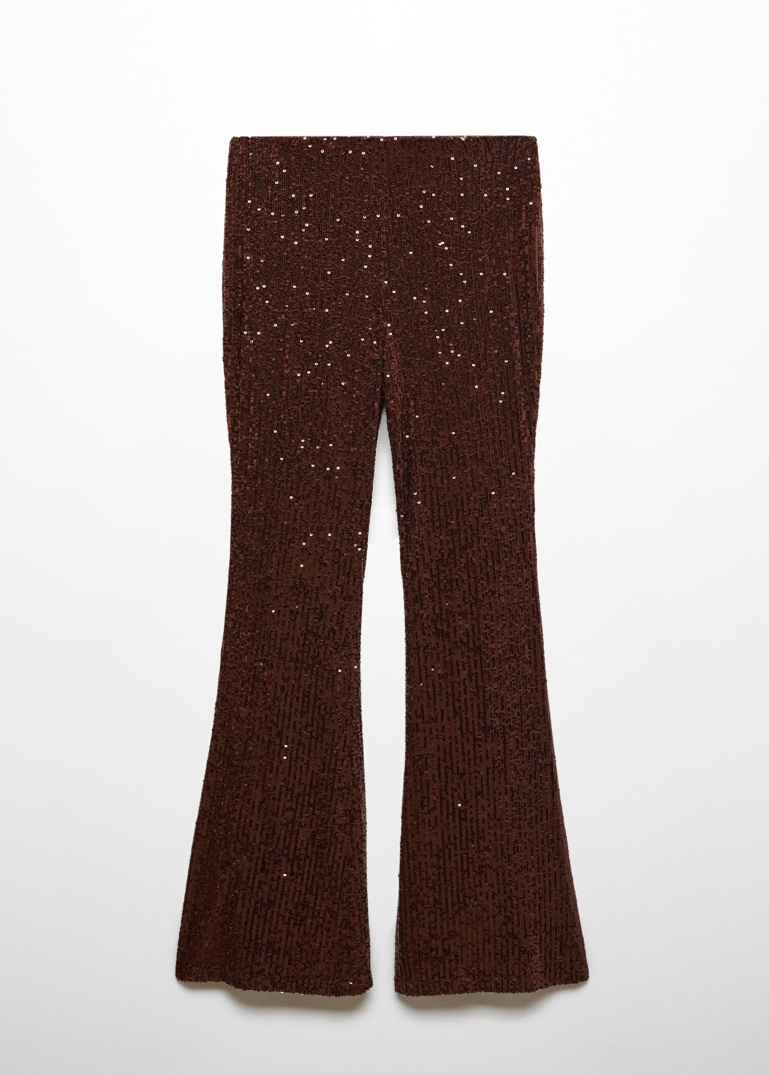 Sequin flared trousers - Article without model