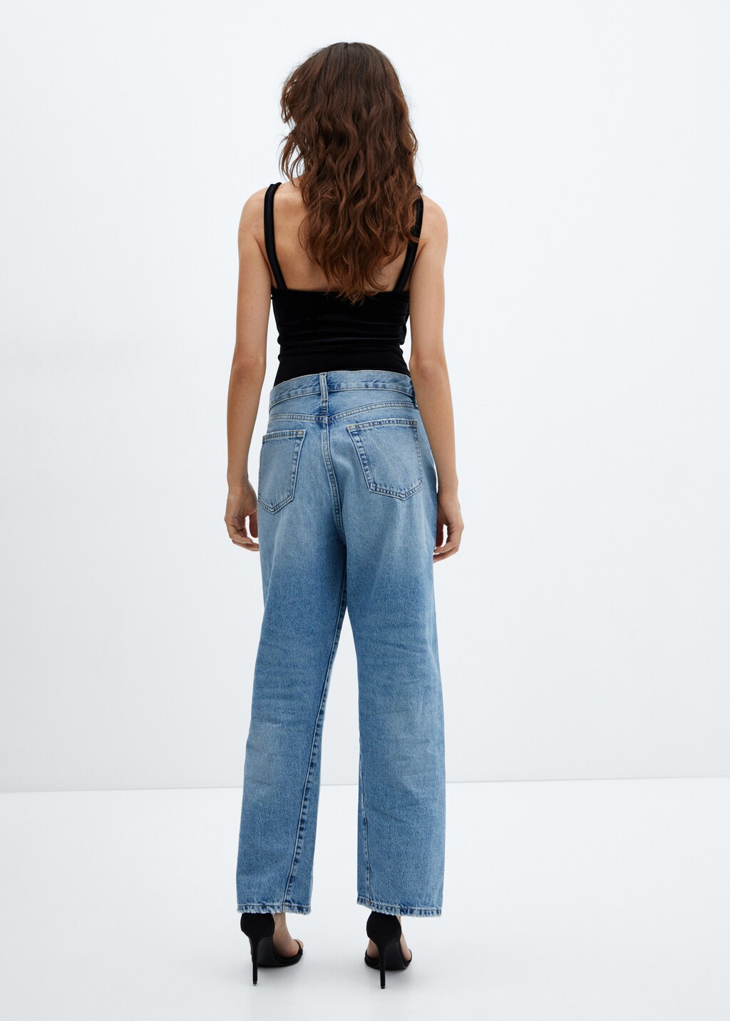 Velvet bodysuit with draped neckline - Women | MANGO OUTLET USA