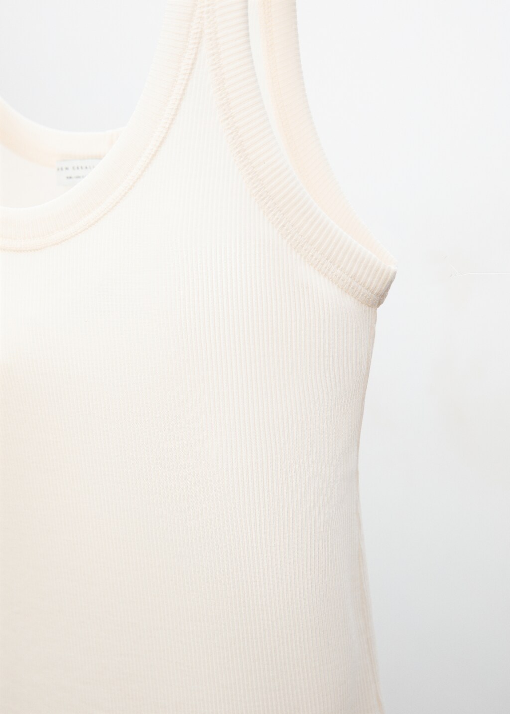 Knit strap top - Women | MANGO OUTLET USA Knit strap top - Women | MANGO OUTLET USA