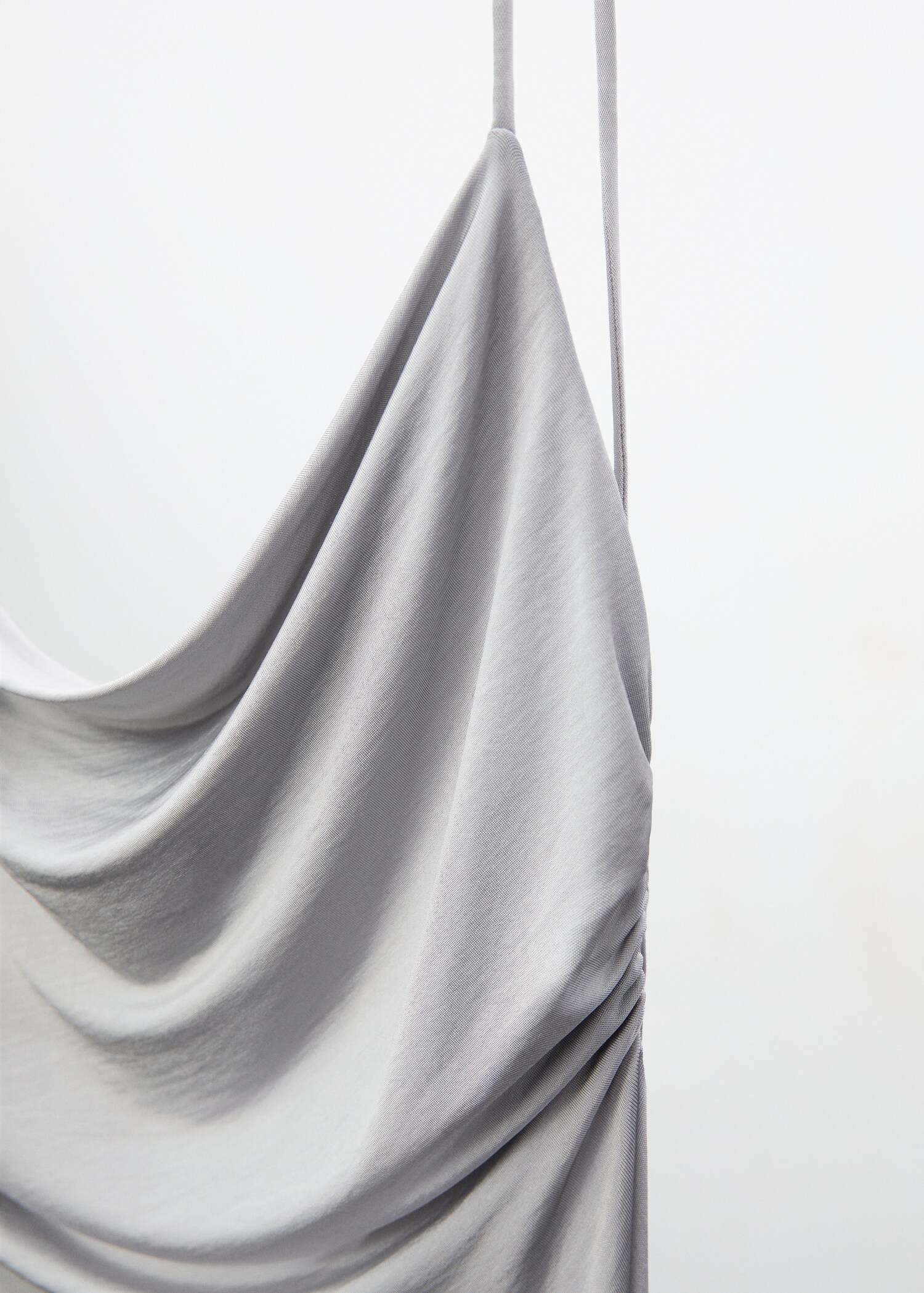 Draped dress with slit - Details of the article 8