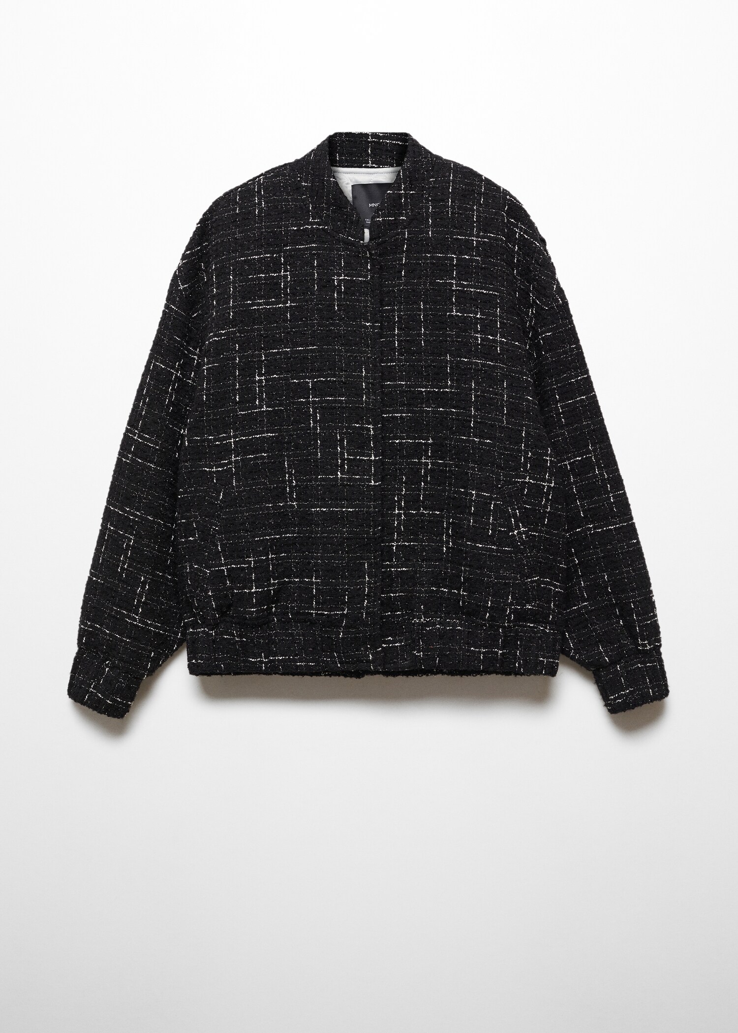 Tweed bomber jacket - Article without model