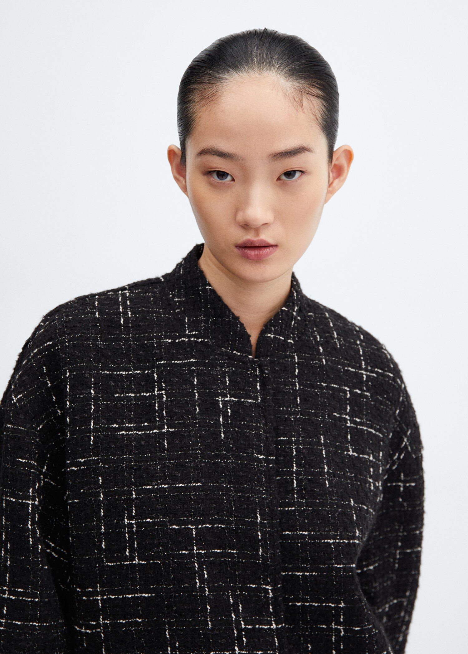 Tweed bomber jacket - Details of the article 1
