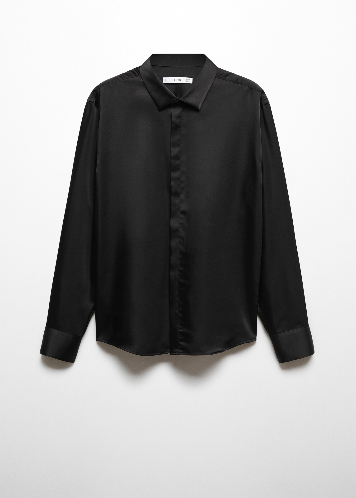 Camisa fluida satinada - Artículo sin modelo