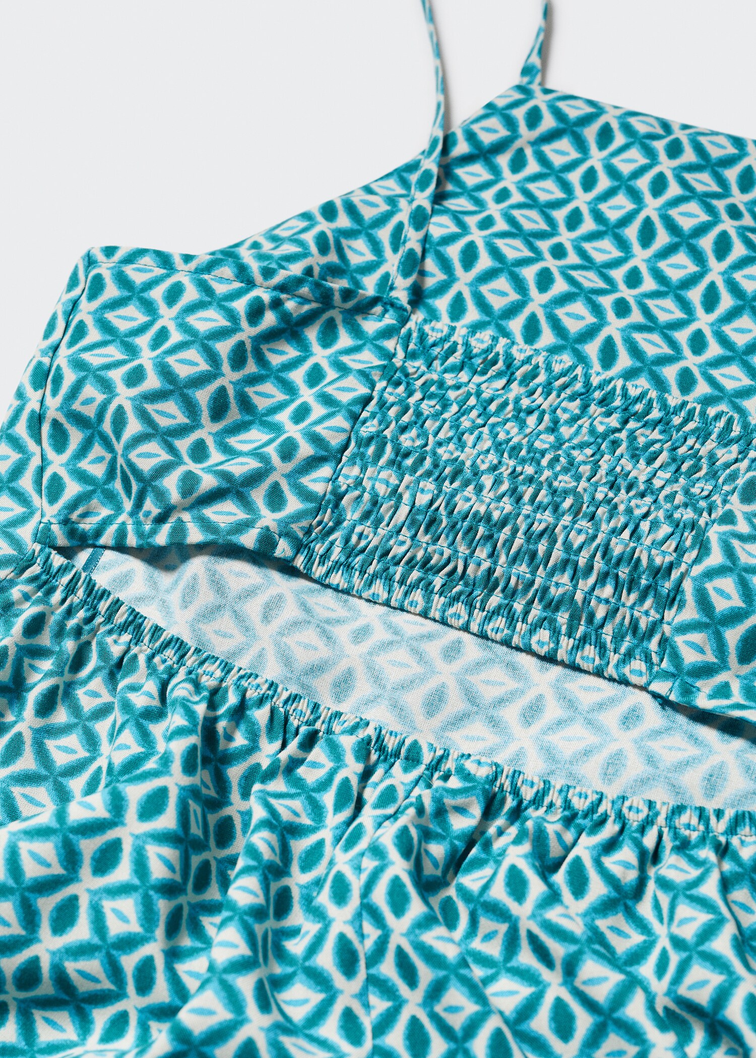 Vestido comprido estampado - Pormenor do artigo 8