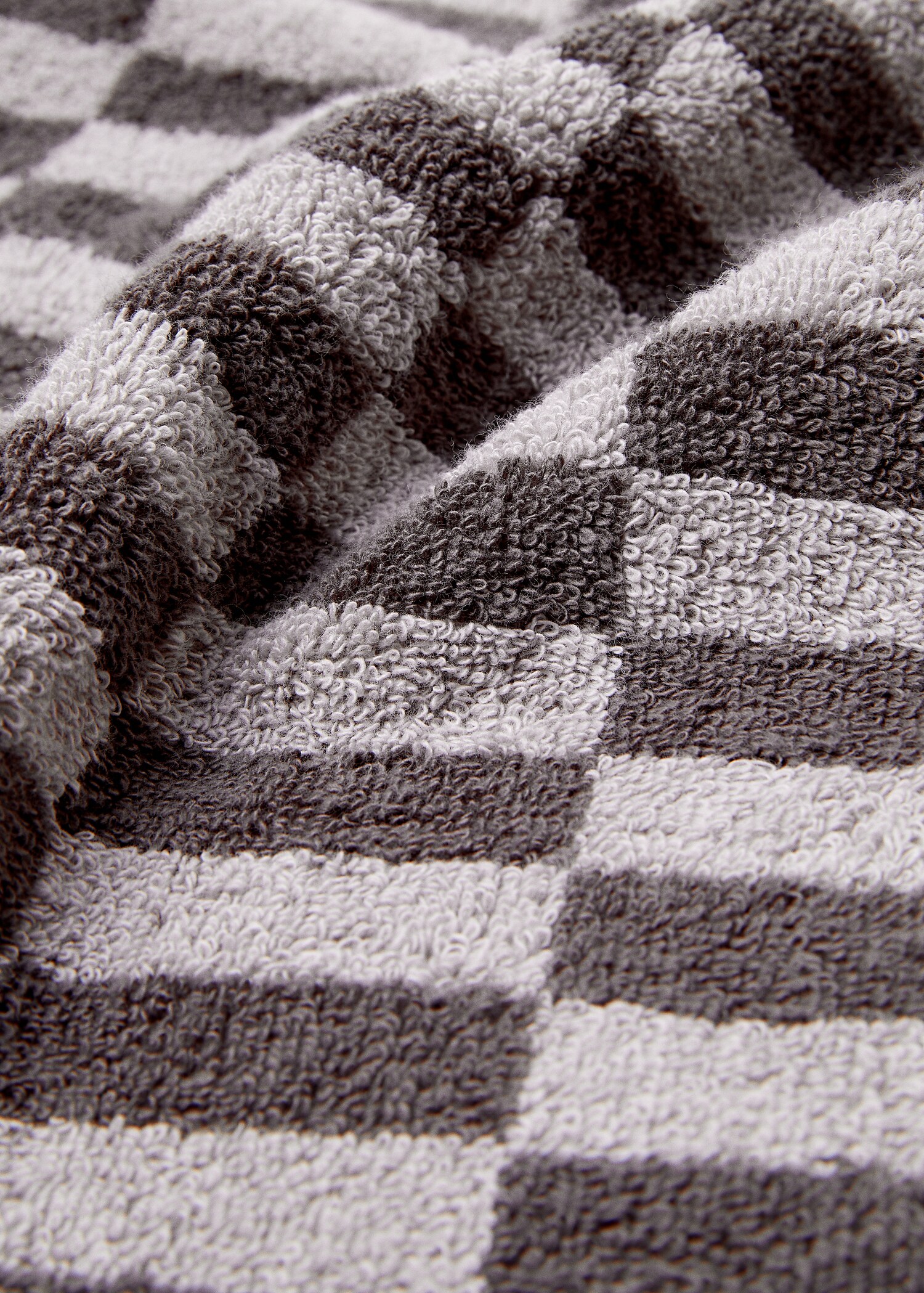 Check face towel 30x50cm - Details of the article 2