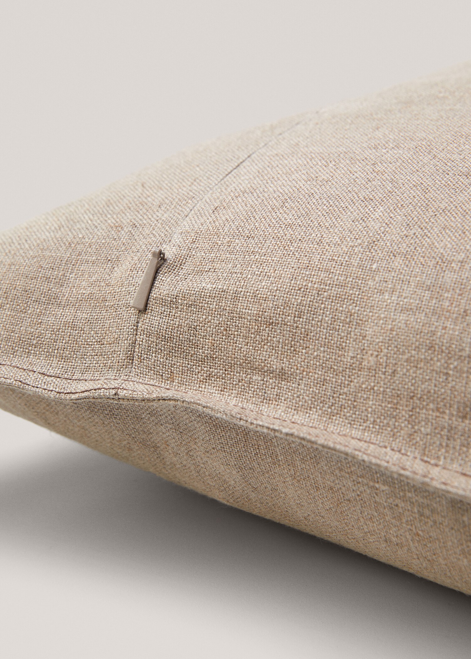 Housse coussin coutures 100 % lin 60x60 cm - Détail de l'article 3