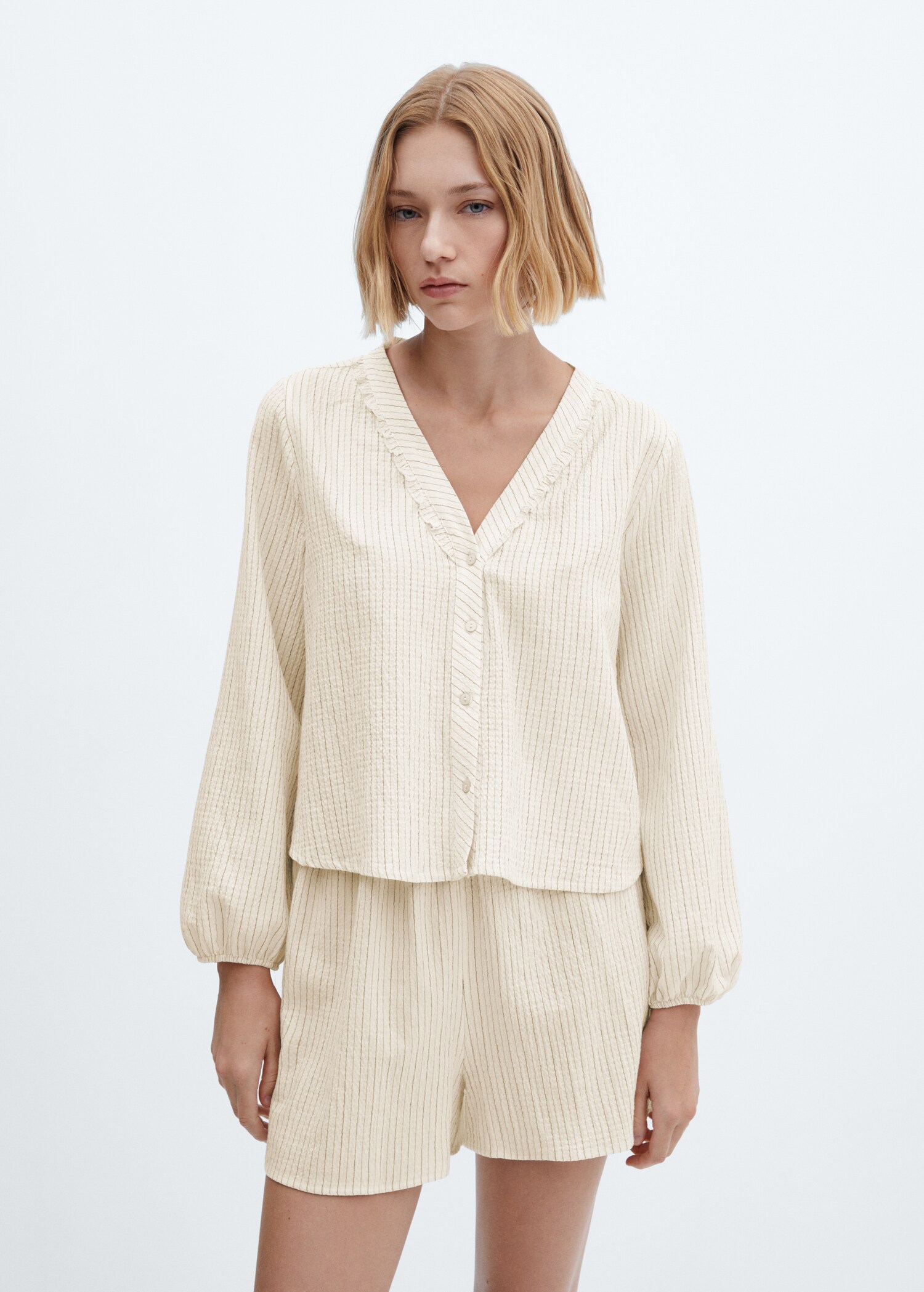 Set katoenen pyjama - Middenvlak