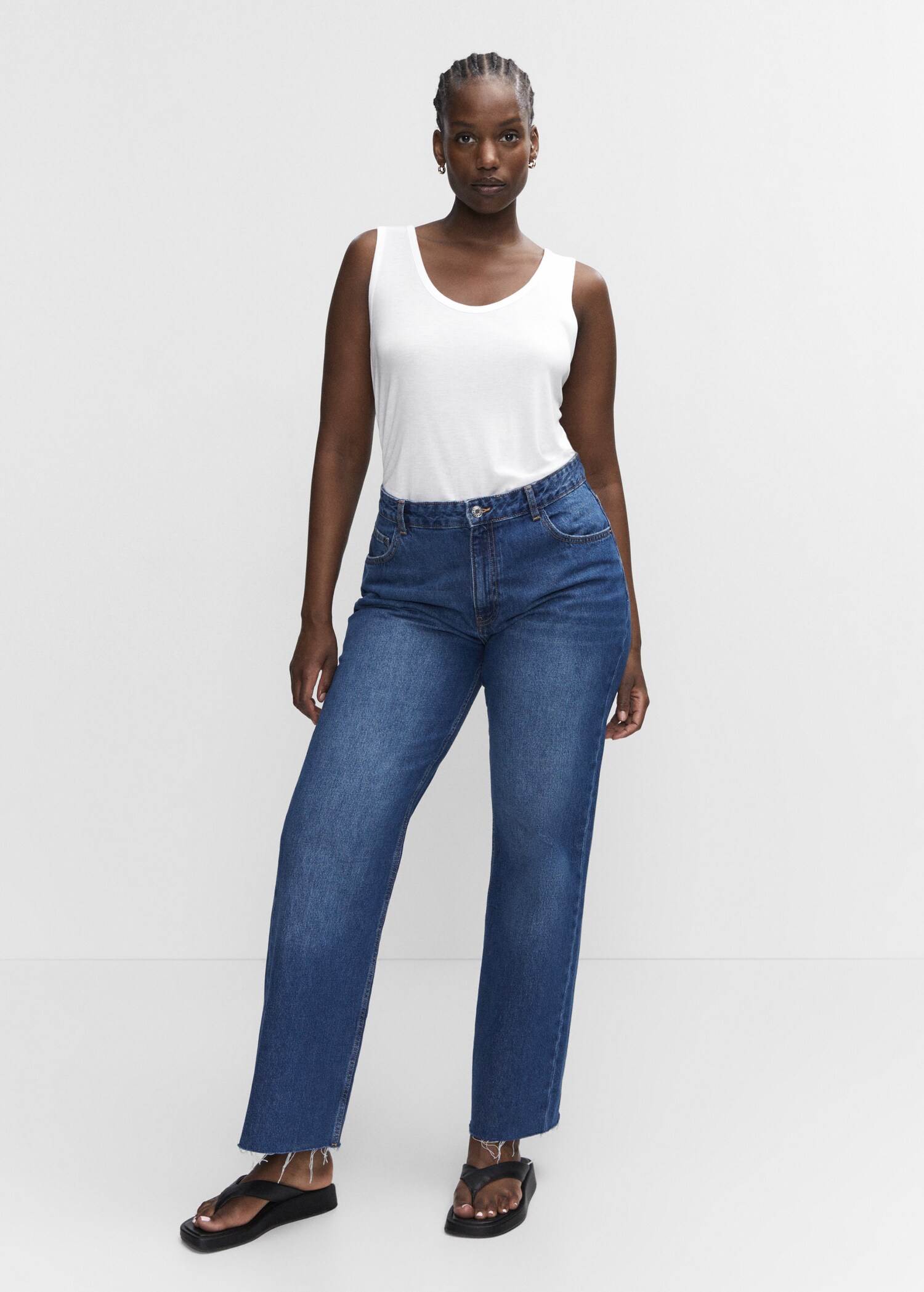 Fluid strapless top - Details of the article 3