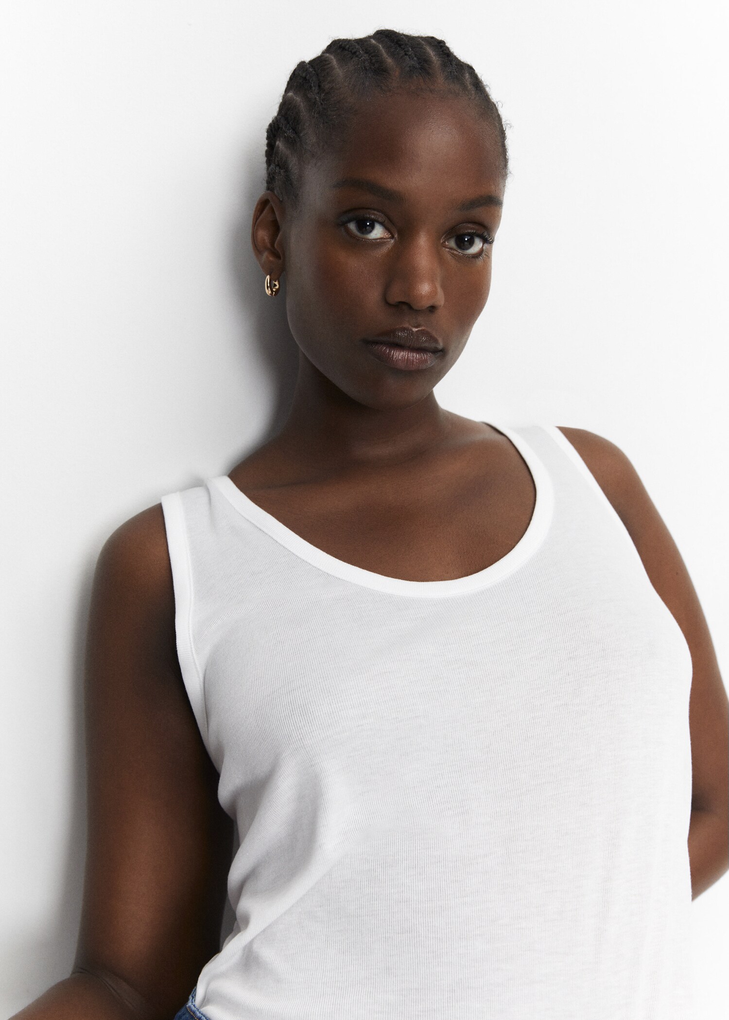 Fluid strapless top - Details of the article 4