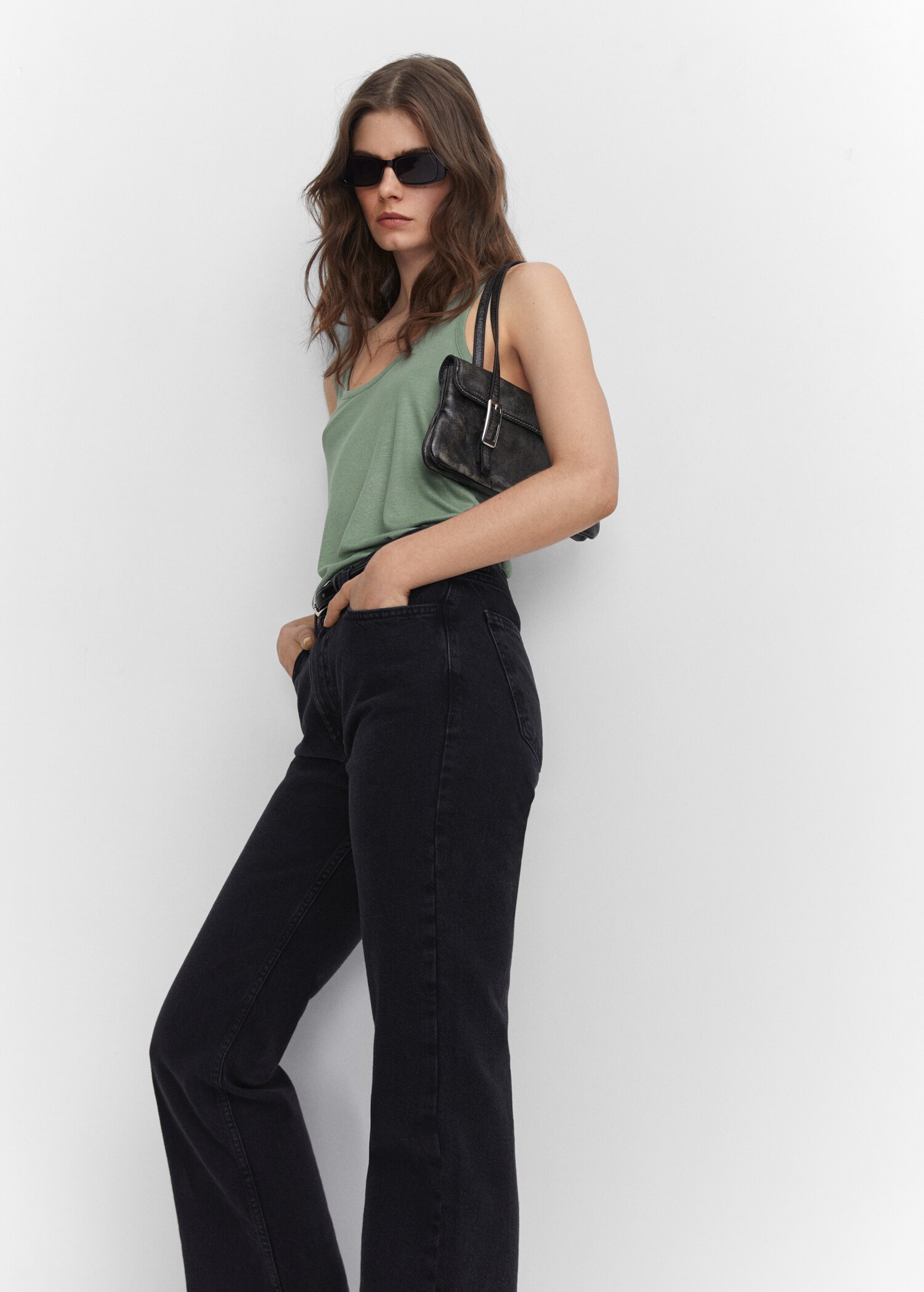 Fluid strapless top - Details of the article 2
