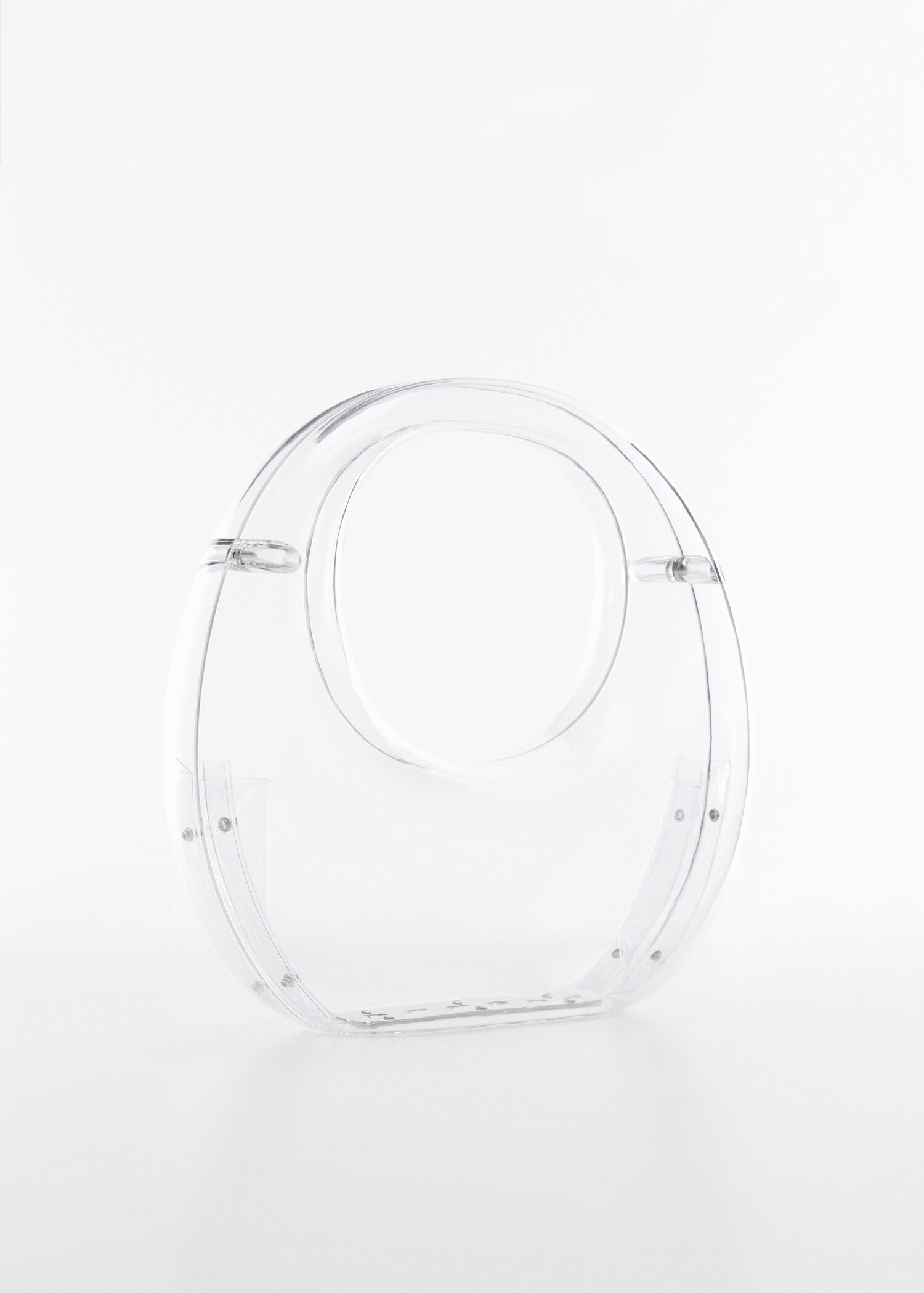 Bolso rígido transparente - Plano medio