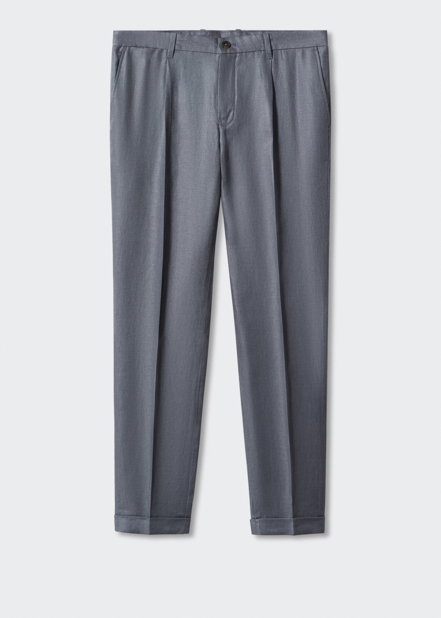 Pantalon 100 % lin regular fit - Article sans modèle