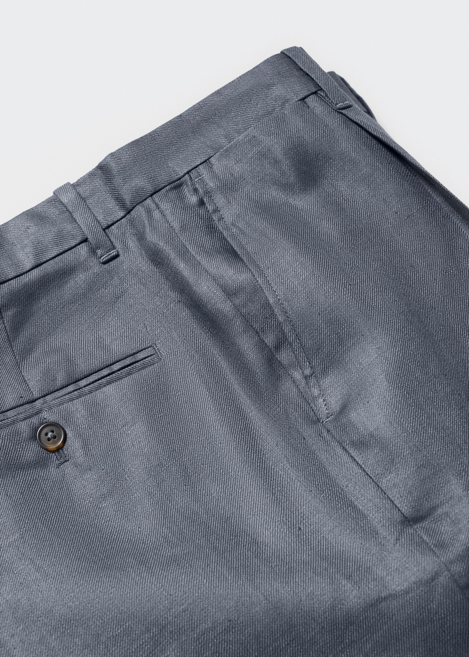 Pantalon 100 % lin regular fit - Détail de l'article 8