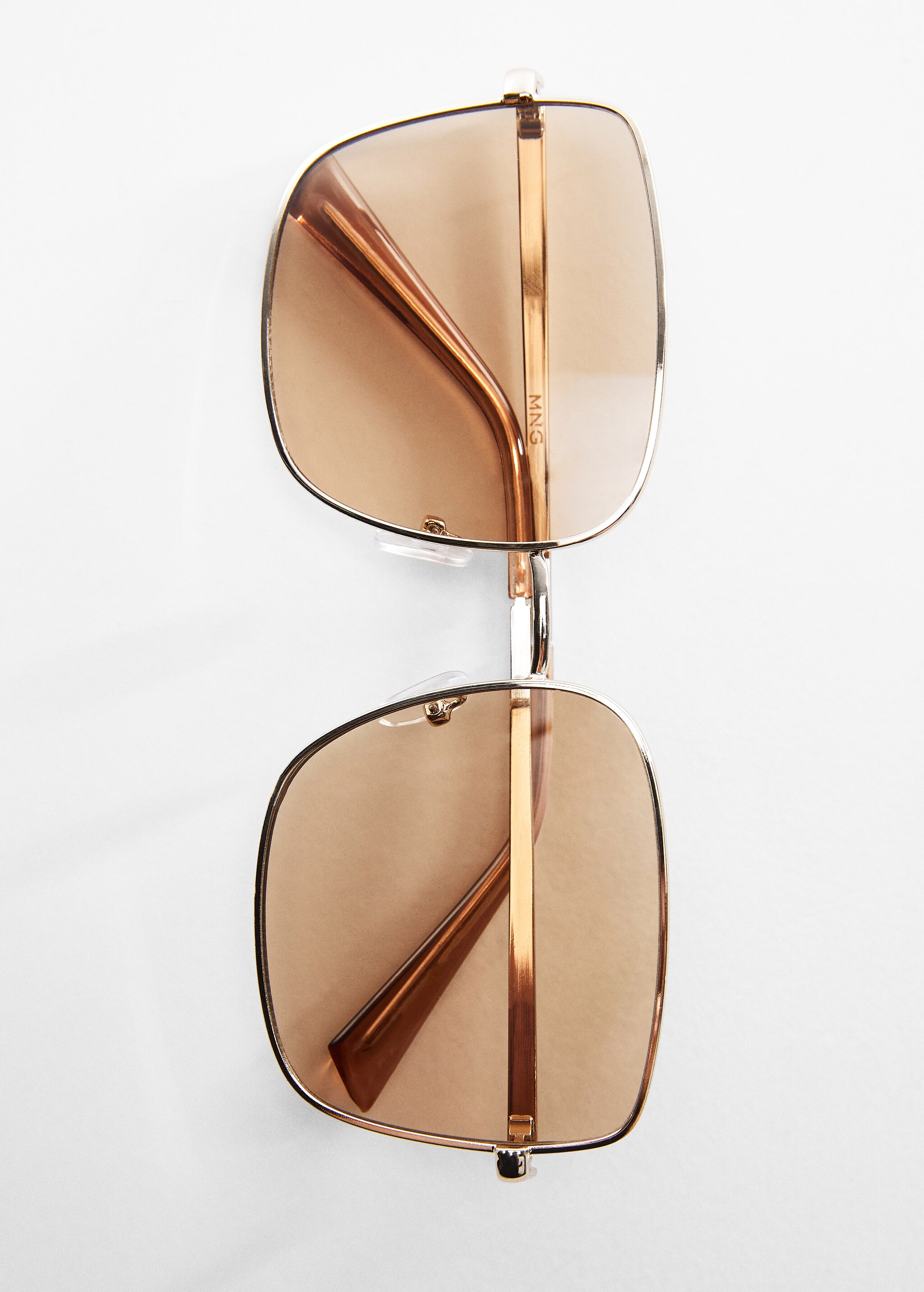 Square metallic frame sunglasses - Details of the article 5