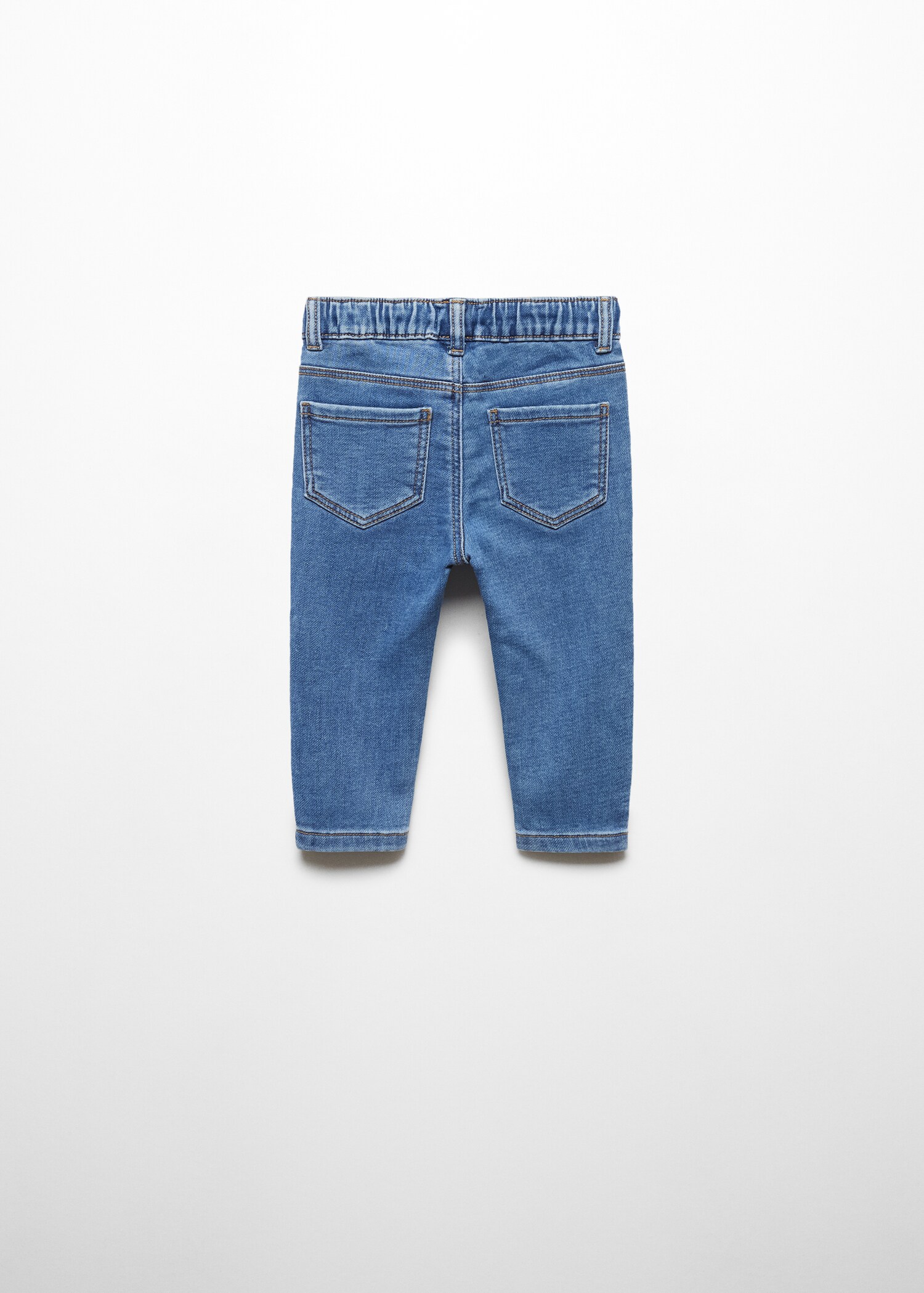 Drawstring waist jeans - Reverse of the article
