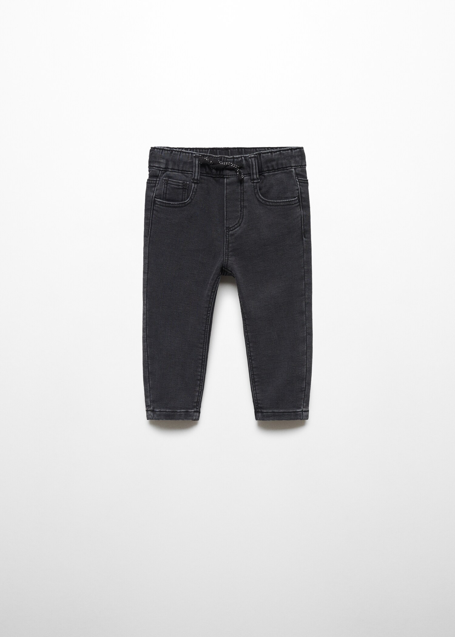 Drawstring waist jeans - Article without model