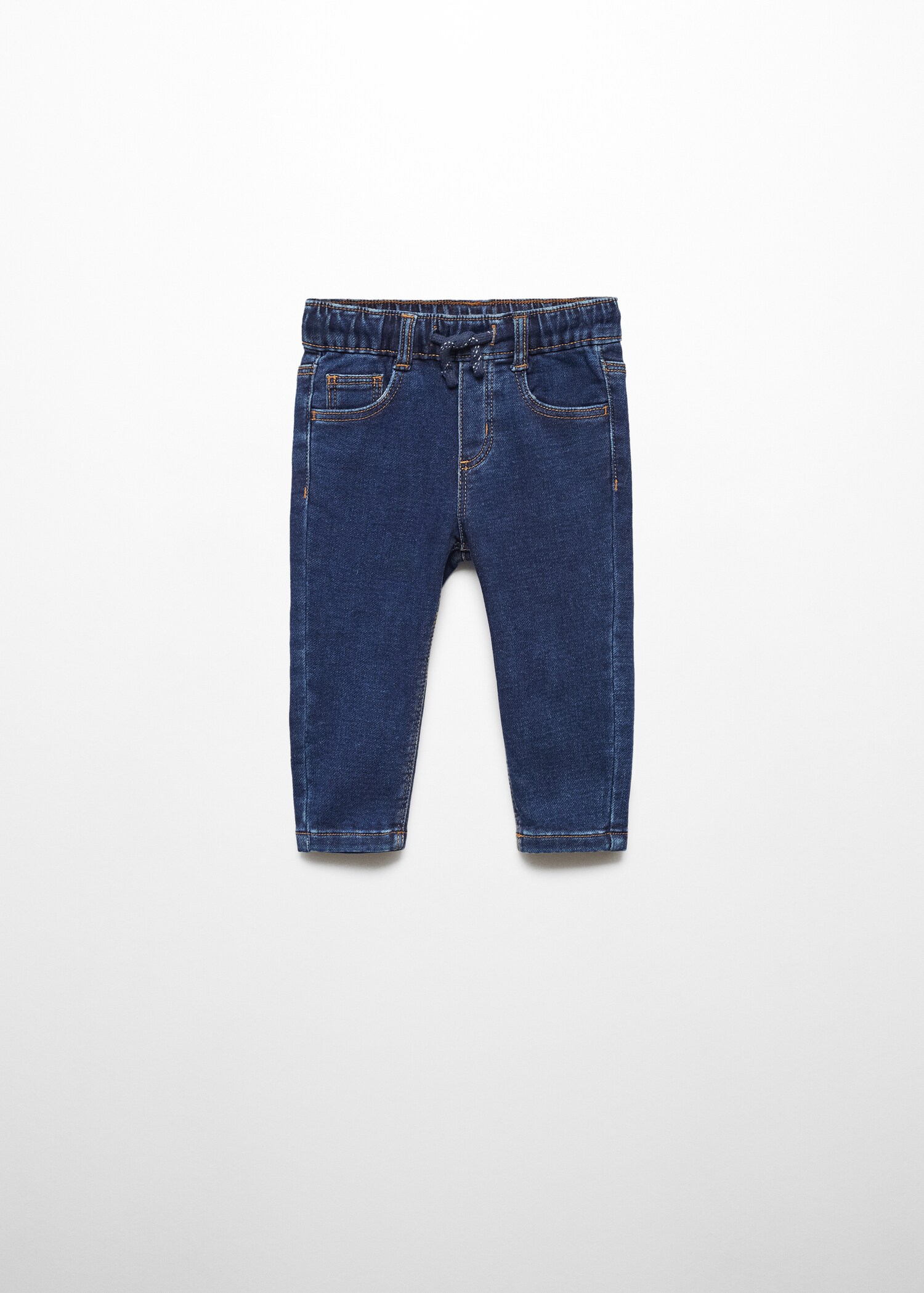 Drawstring waist jeans - Article without model