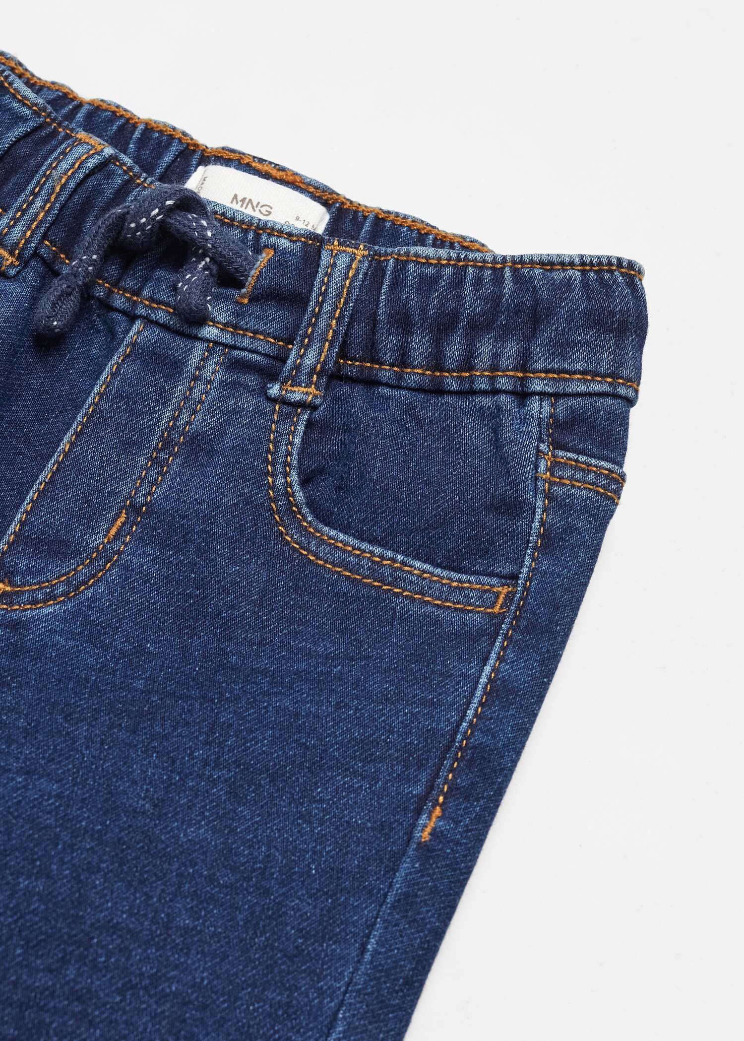Drawstring waist jeans - Details of the article 8