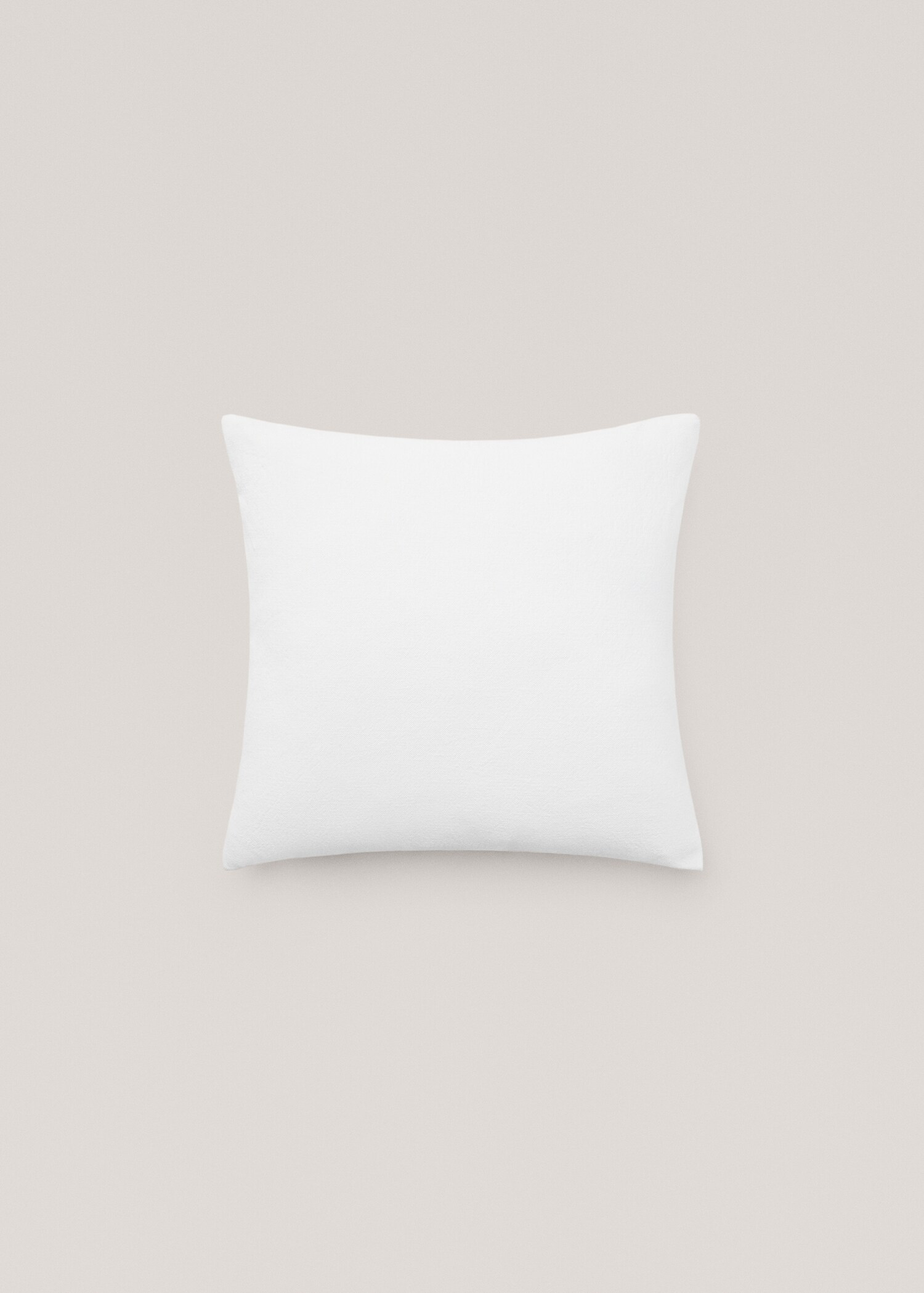 Cotton and linen blend cushion case 45x45cm - Article without model