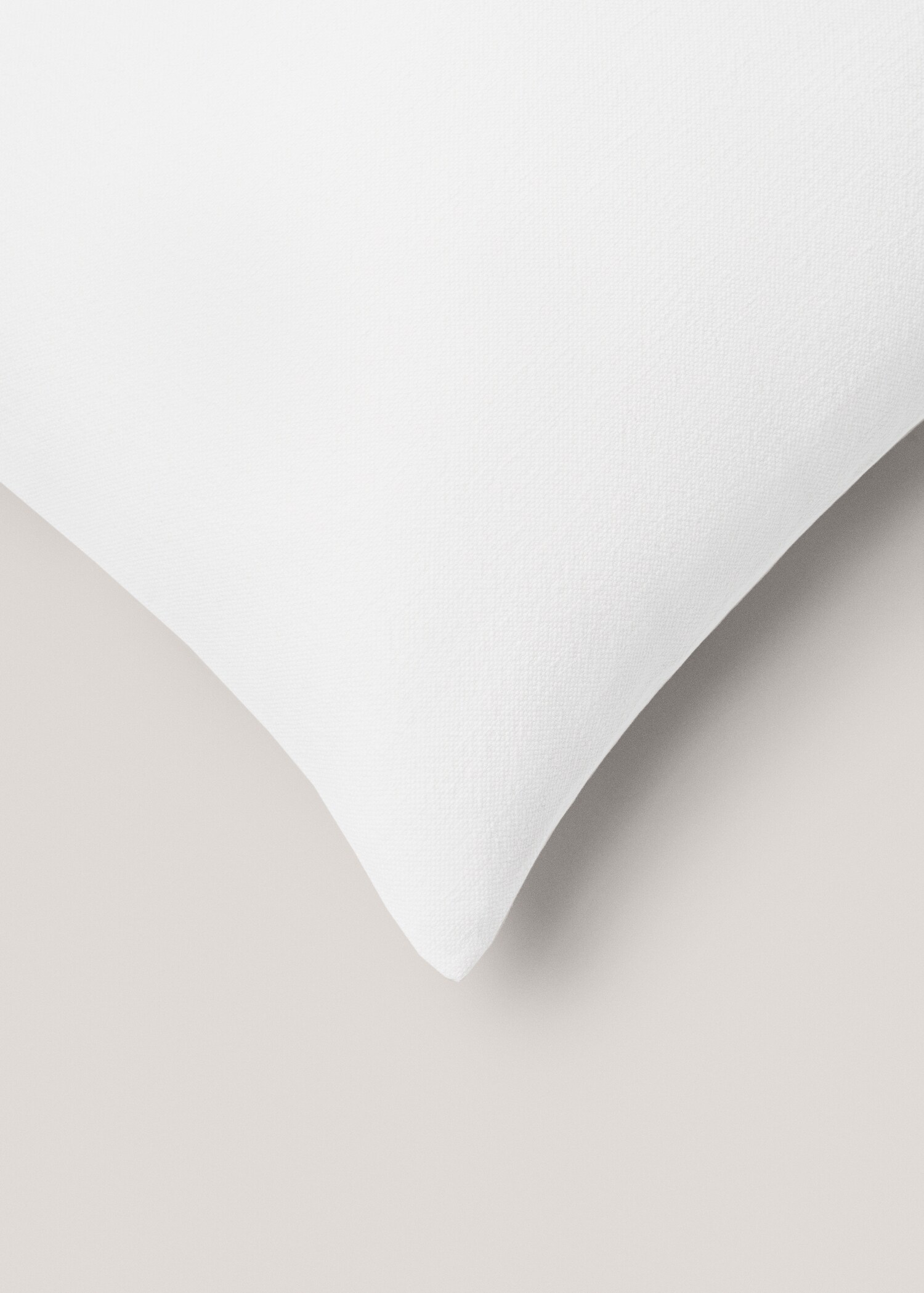 Cotton and linen blend cushion case 45x45cm - Details of the article 1