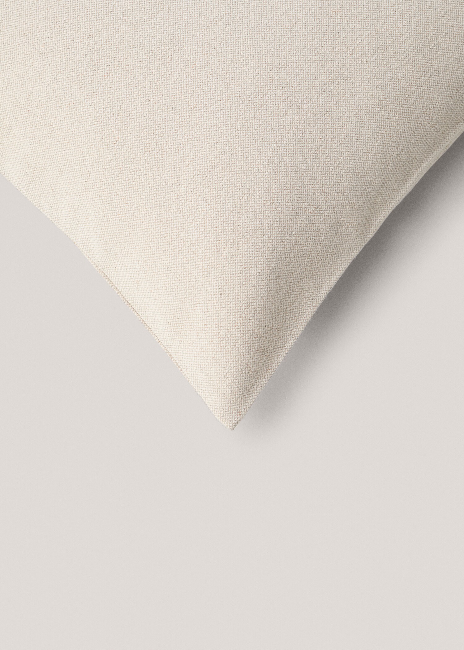 Kuddfodral blandning linne och bomull 45x45 cm - Detaljer om artikeln 1